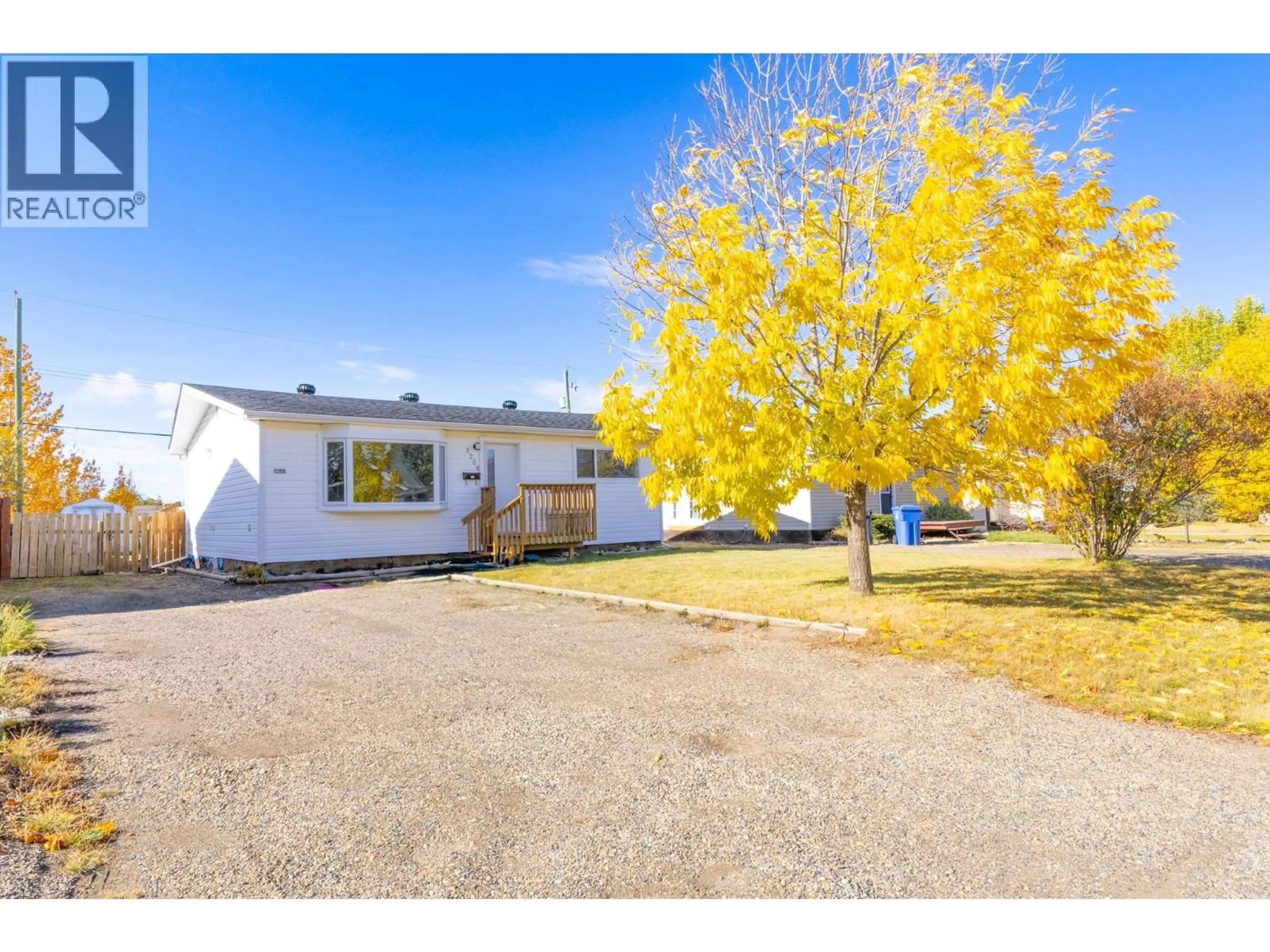 A pic from outside/outdoor area/front of a property/back of a property/a pic from drone, street for 9208 78A STREET, Fort St. John British Columbia V1J3B6