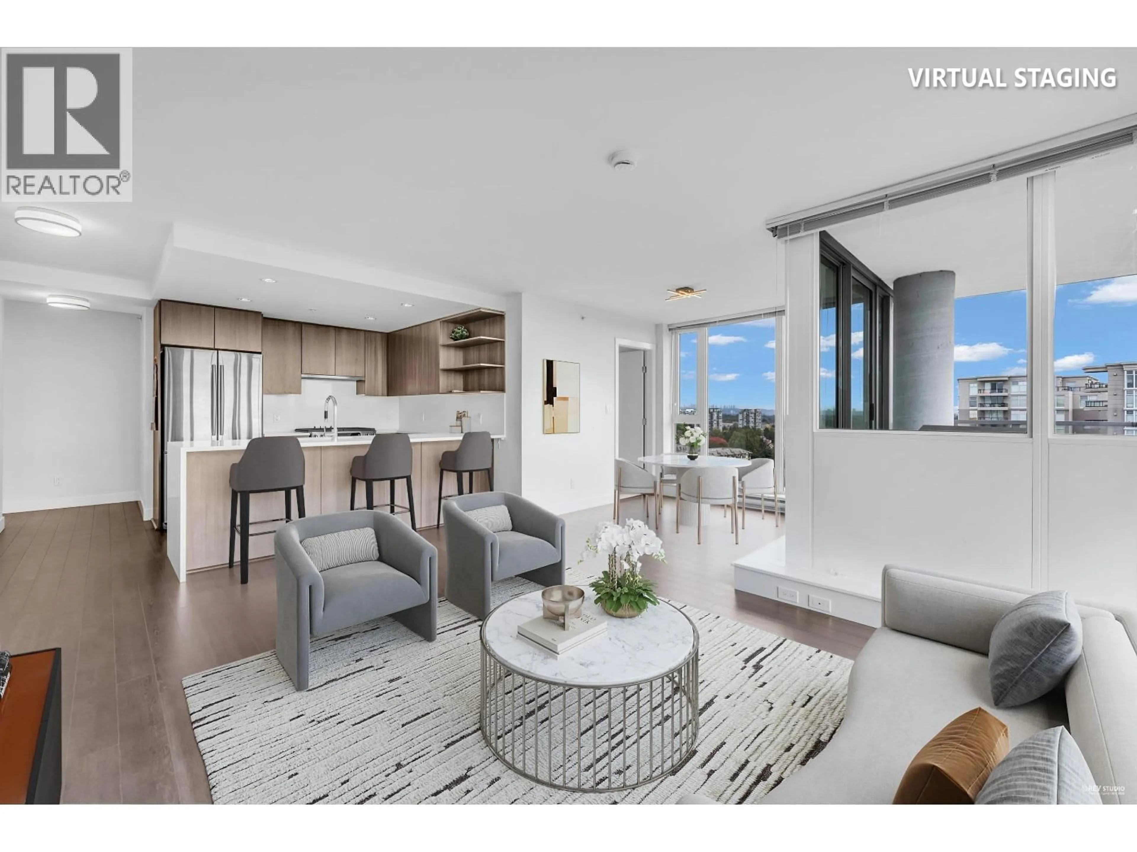 Living room with furniture, unknown for 1802 - 8288 GRANVILLE AVENUE, Richmond British Columbia V6Y0H6