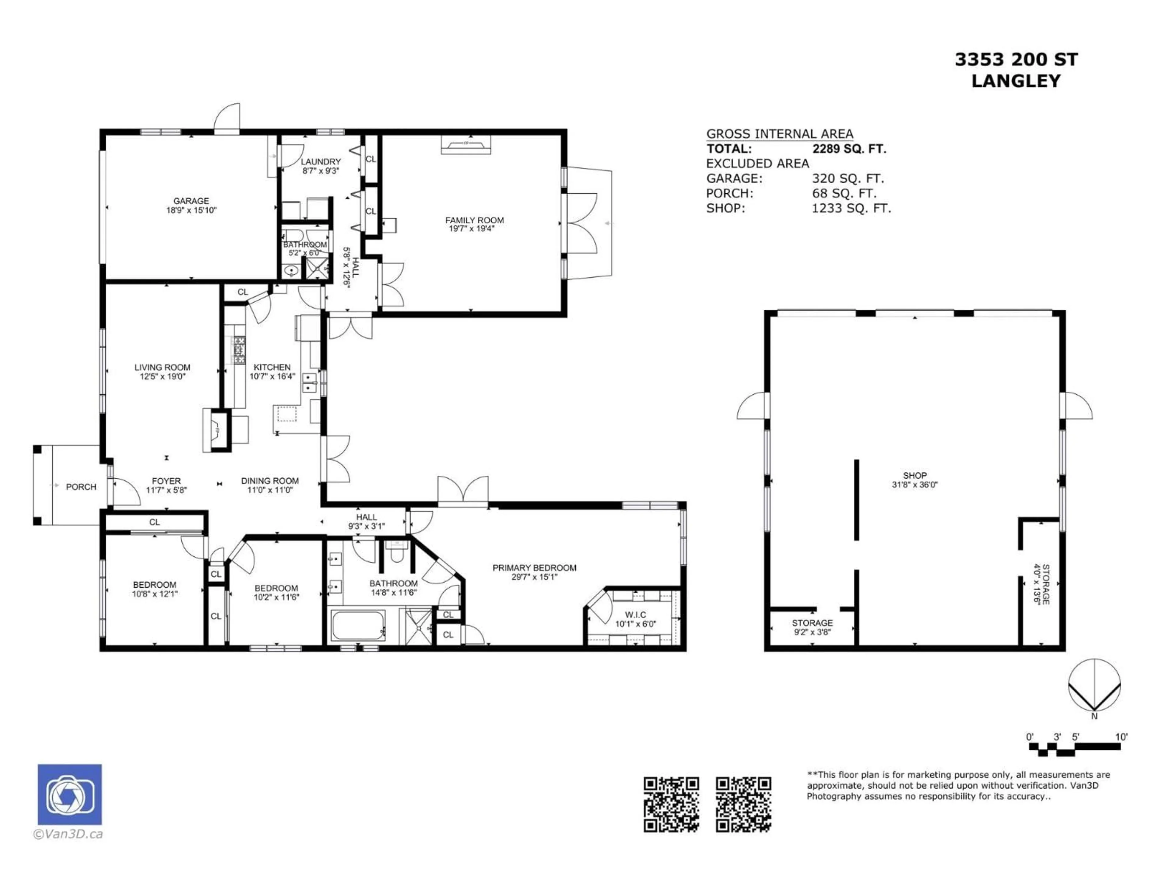 Floor plan for 3353 200, Langley British Columbia V3A4W5