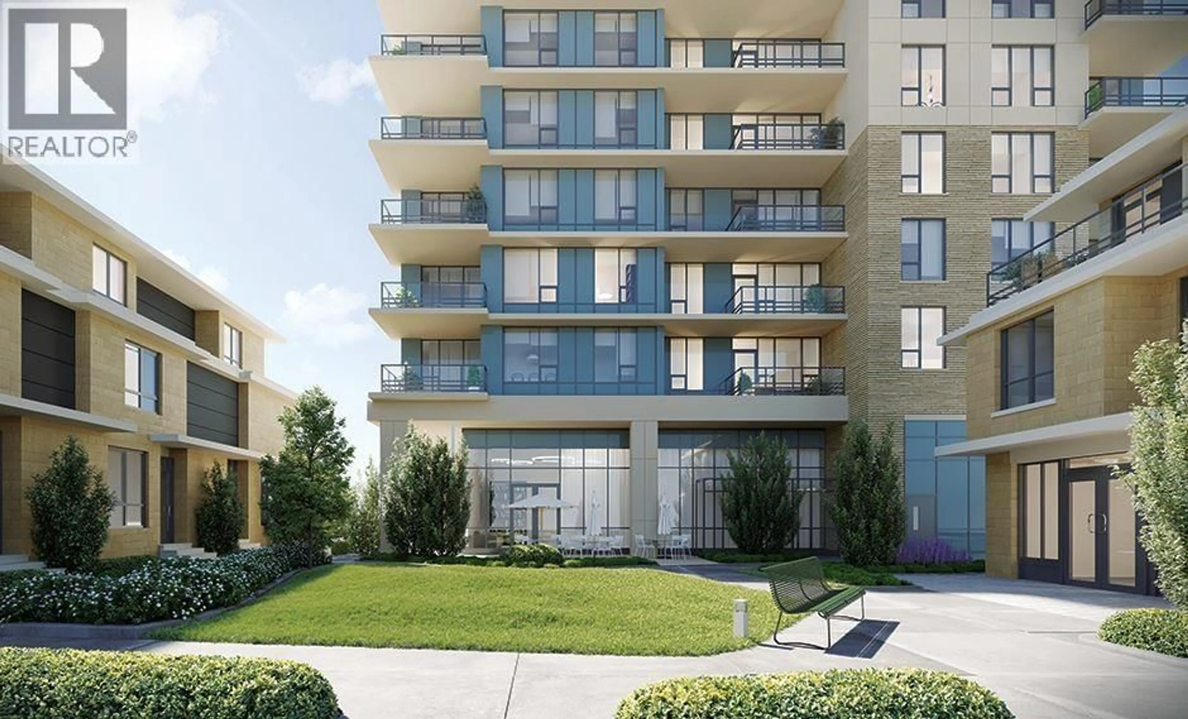 Patio, building for TH-5 - 5410 SHORTCUT ROAD, Vancouver British Columbia V6T0C8