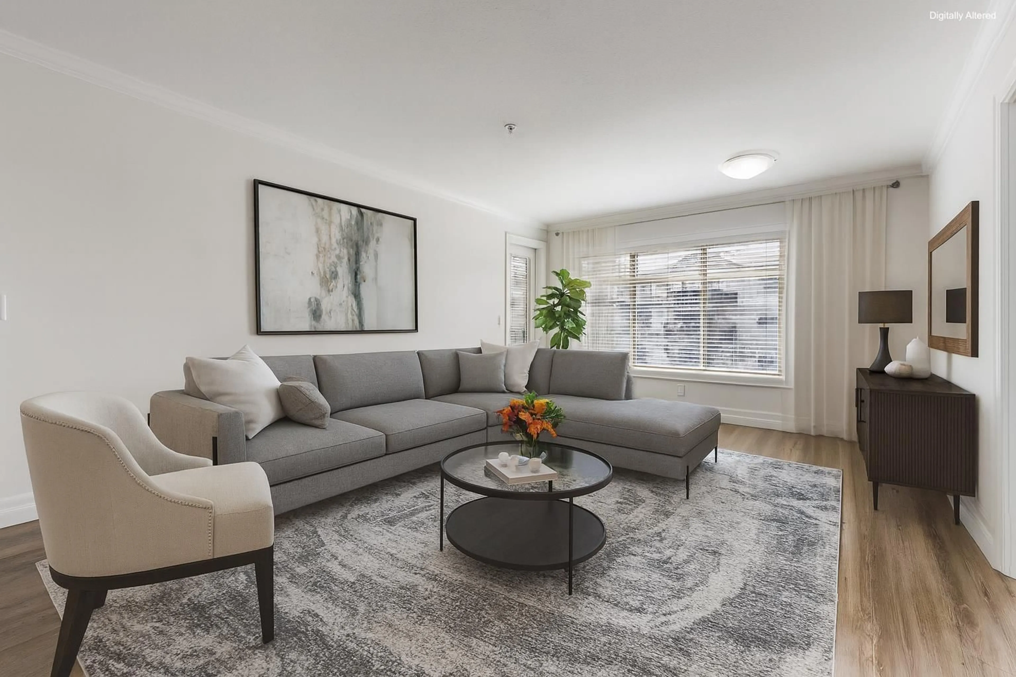 Living room with furniture, unknown for 320 - 45769 STEVENSON ROAD, Sardis British Columbia V2R5Z2