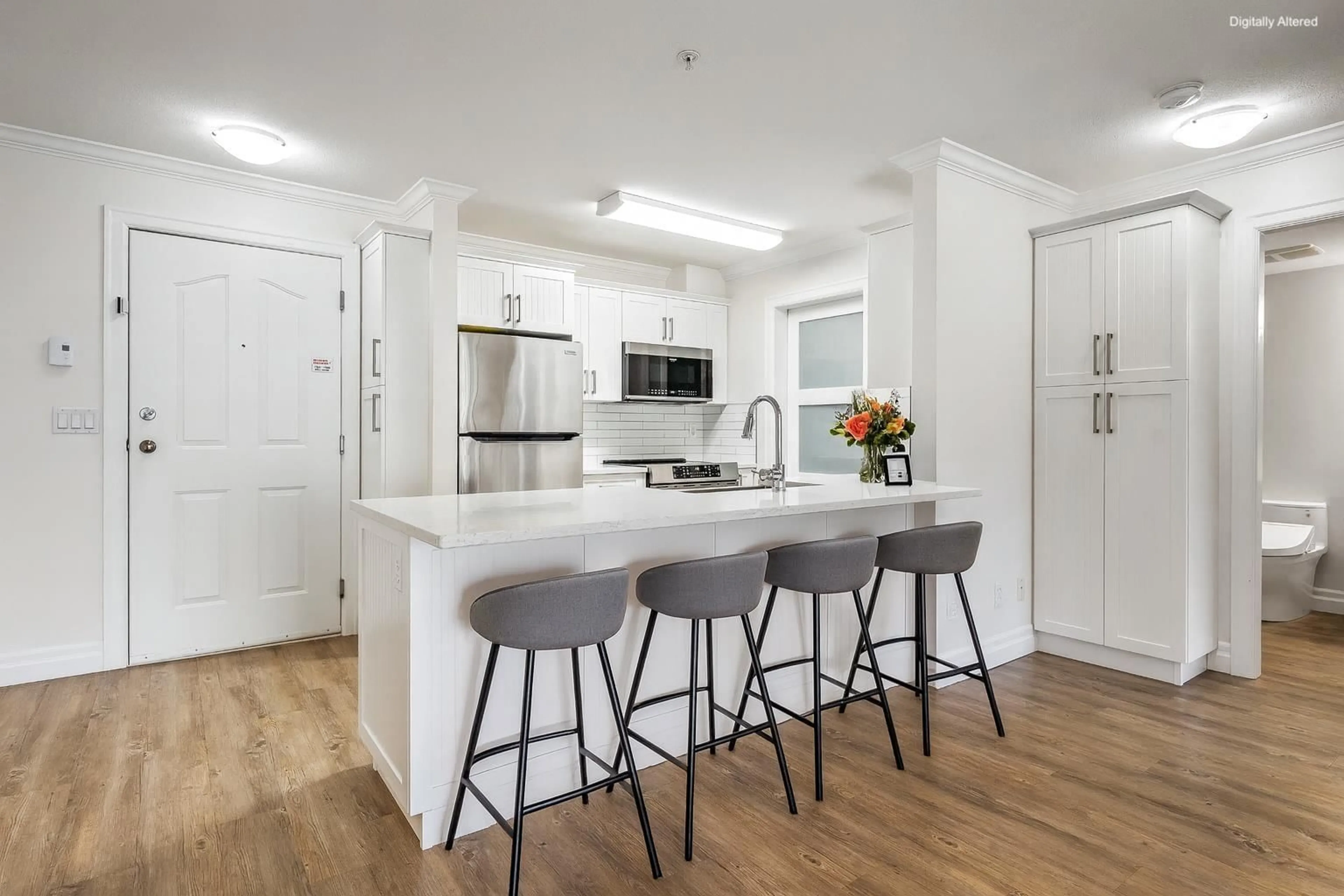 Open concept kitchen, unknown for 320 - 45769 STEVENSON ROAD, Sardis British Columbia V2R5Z2