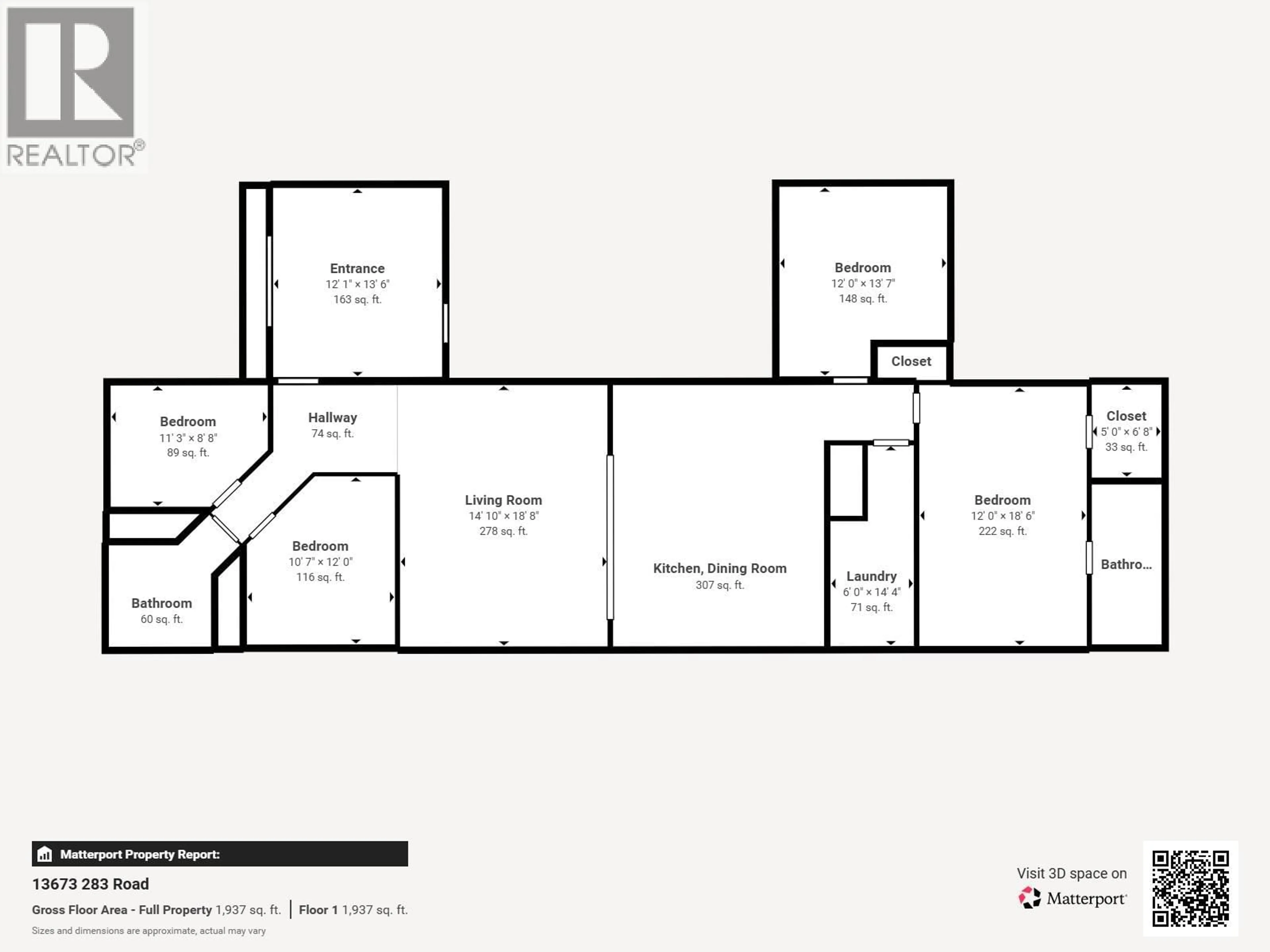 Floor plan for 13673 283 ROAD, Fort St. John British Columbia V0C1H0