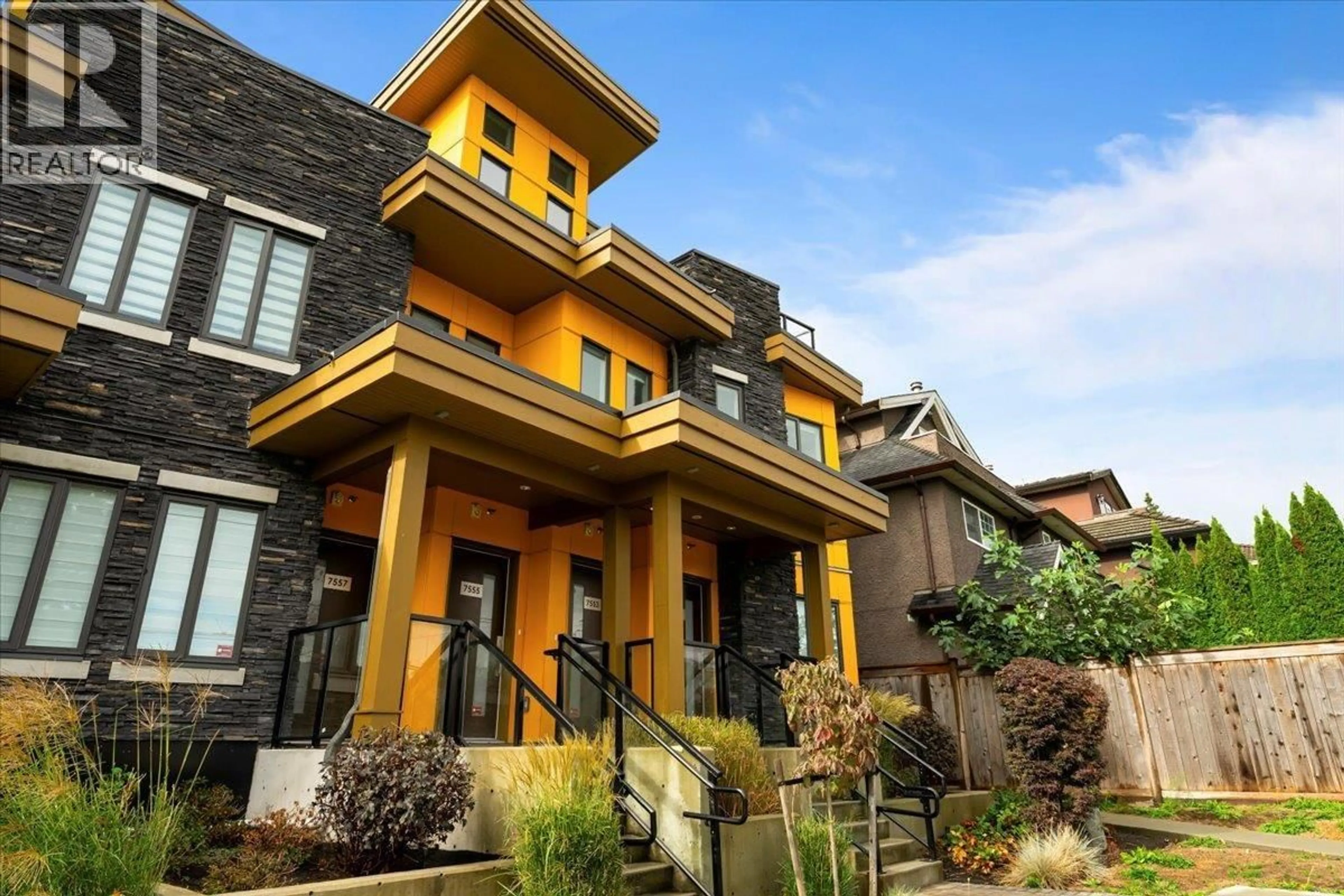 Home with brick exterior material, street for 7553 OAK STREET, Vancouver British Columbia V6P4A4