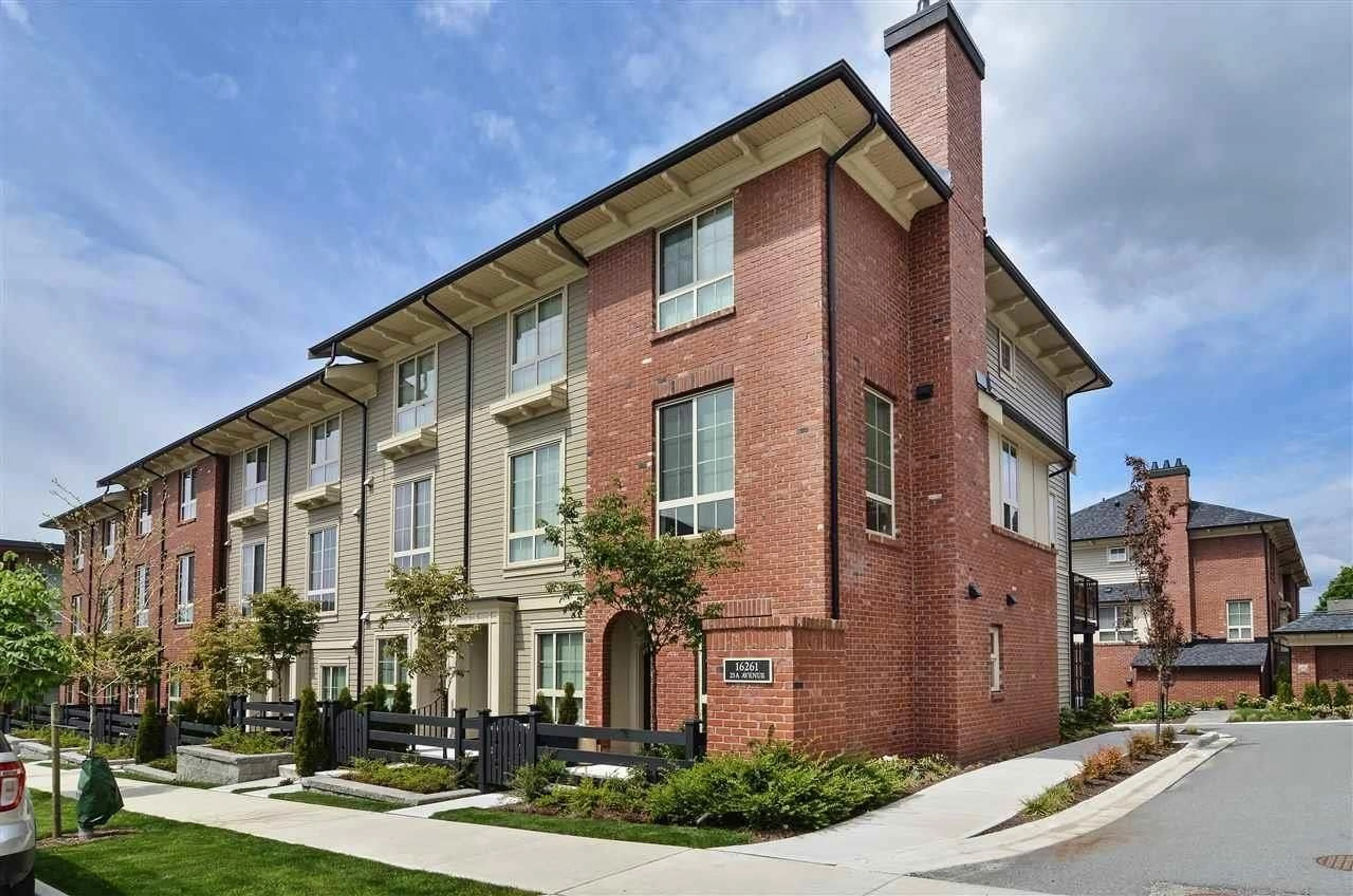 Home with brick exterior material, street for 32 - 16261 23A, Surrey British Columbia V4A2C9