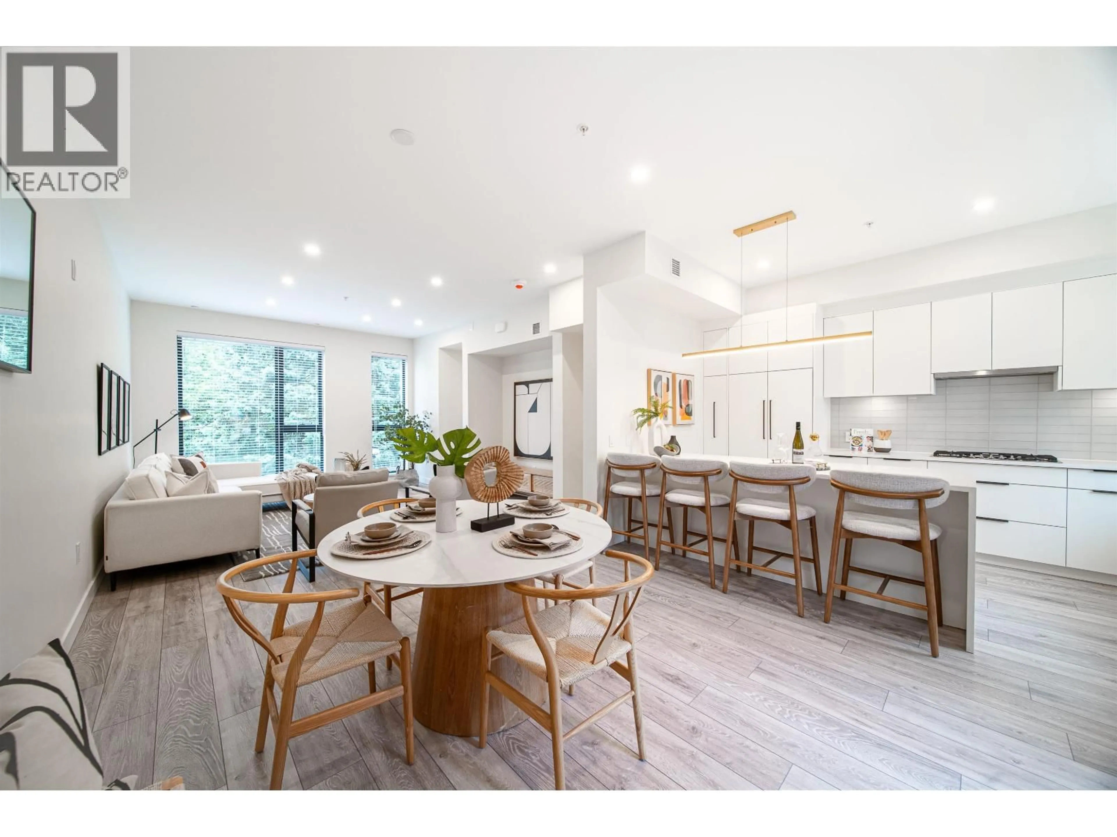 Open concept kitchen, wood/laminate floor for 14 - 8968 COOK CRESCENT, Richmond British Columbia V6Y1W4