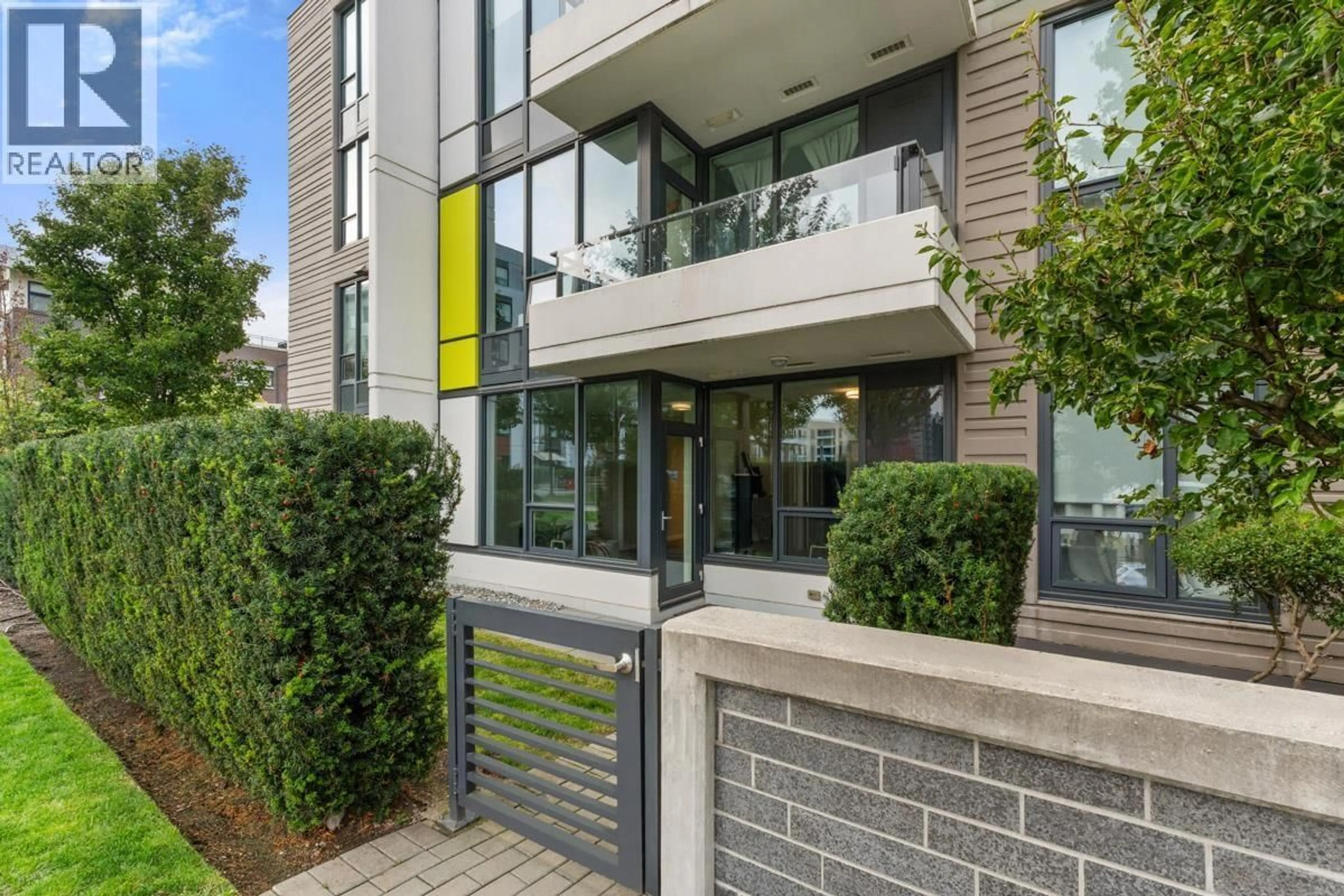Home with brick exterior material, street for 110 - 5687 GRAY AVENUE, Vancouver British Columbia V6S0K7