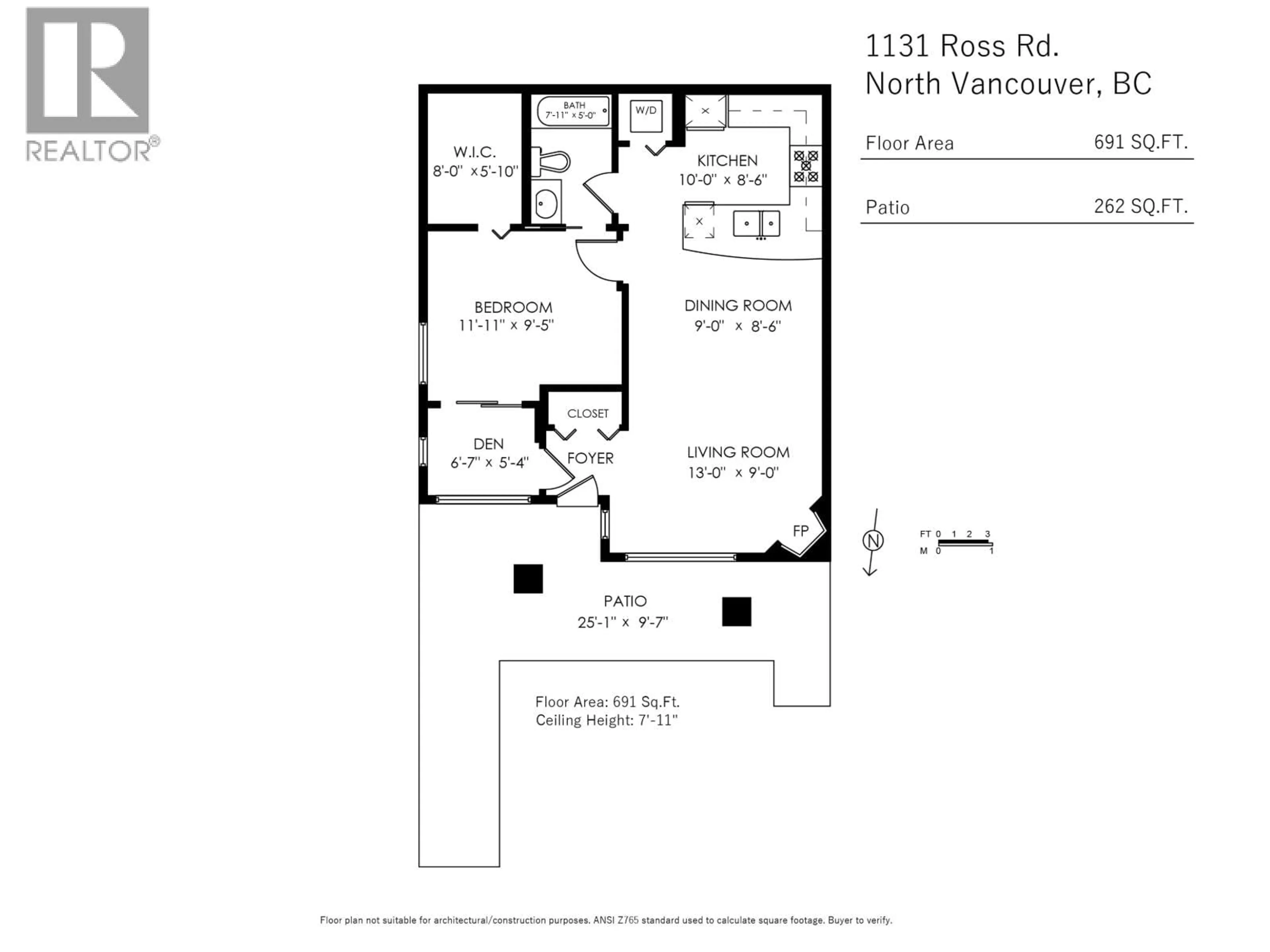 Floor plan for 1131 ROSS ROAD, North Vancouver British Columbia V7K1C6