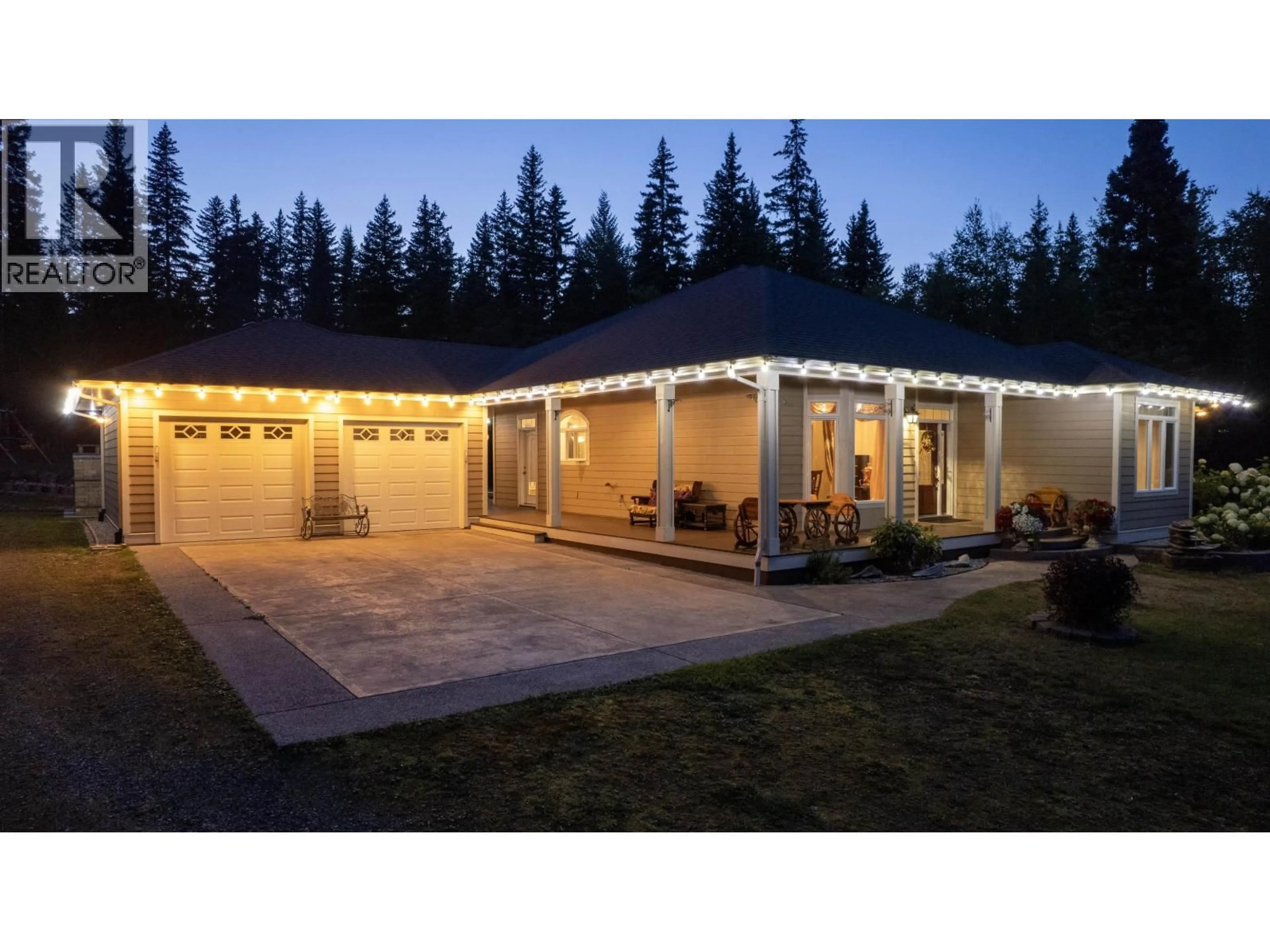 Home with vinyl exterior material, street for 9845 HALDI ROAD, Prince George British Columbia V2N6J5