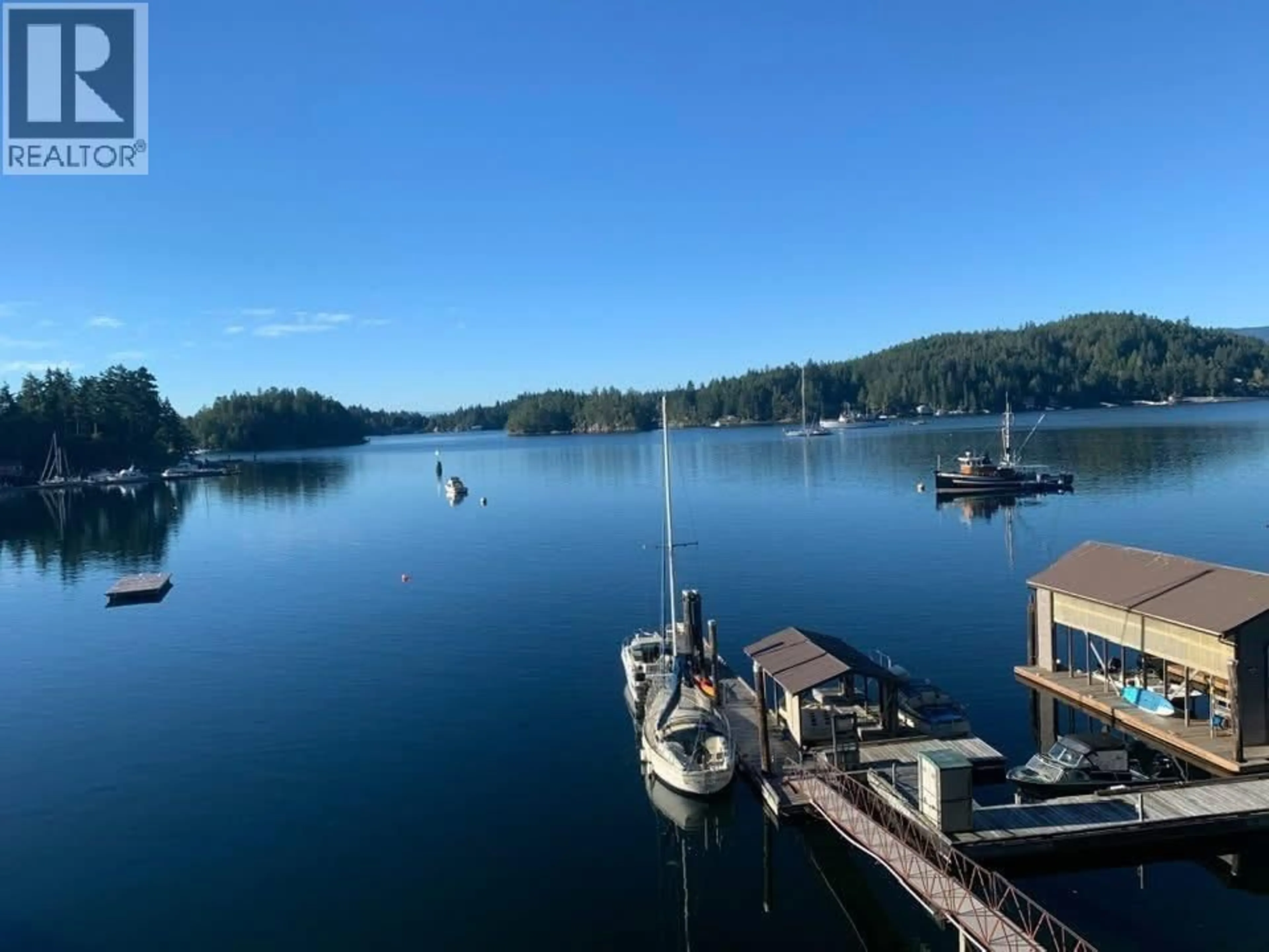 A pic from outside/outdoor area/front of a property/back of a property/a pic from drone, water/lake/river/ocean view for 4836 SINCLAIR BAY ROAD, Garden Bay British Columbia V0N1S1