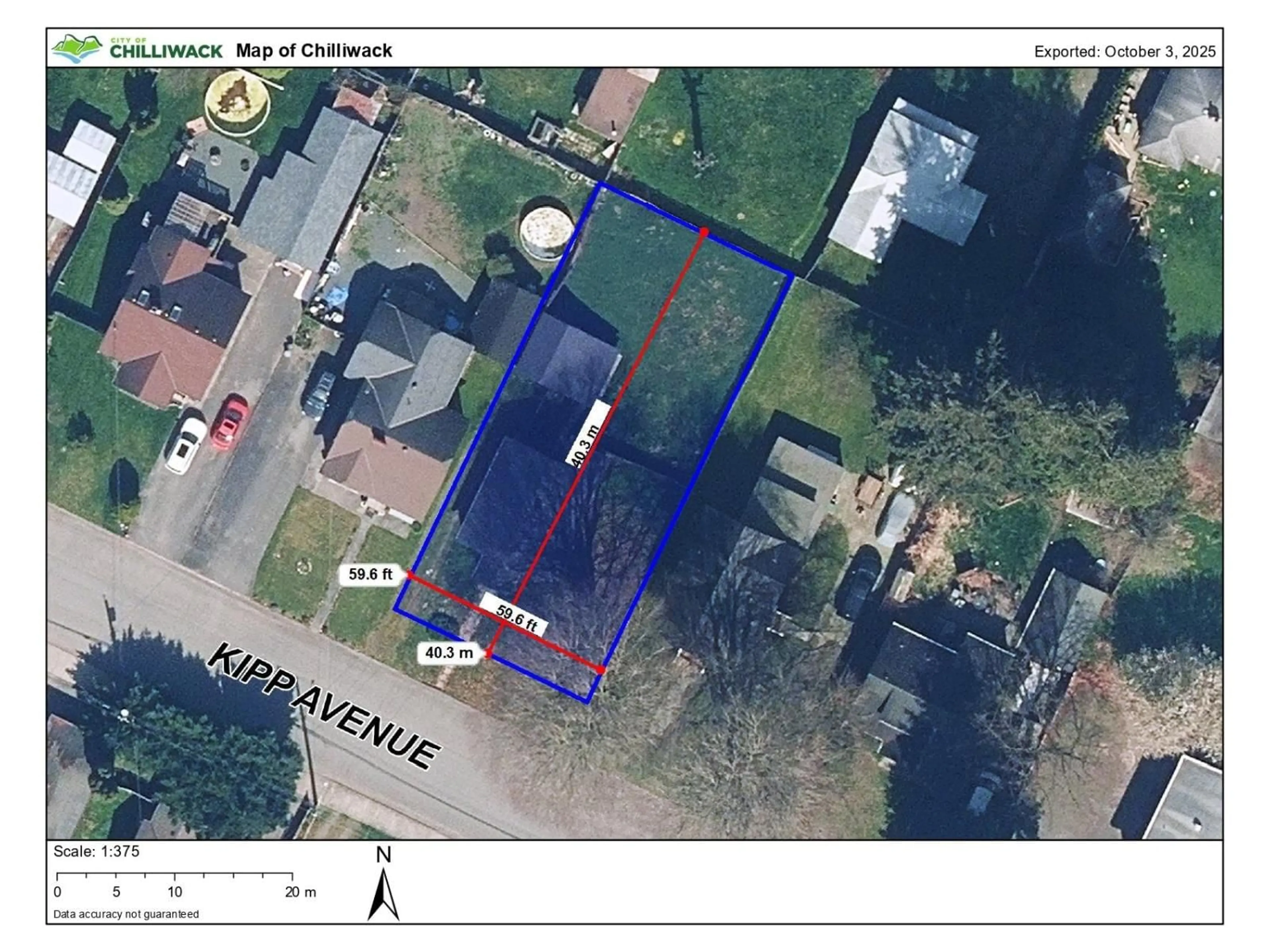 A pic from outside/outdoor area/front of a property/back of a property/a pic from drone, street for 45719 KIPP AVENUE, Chilliwack British Columbia V2P1Y6