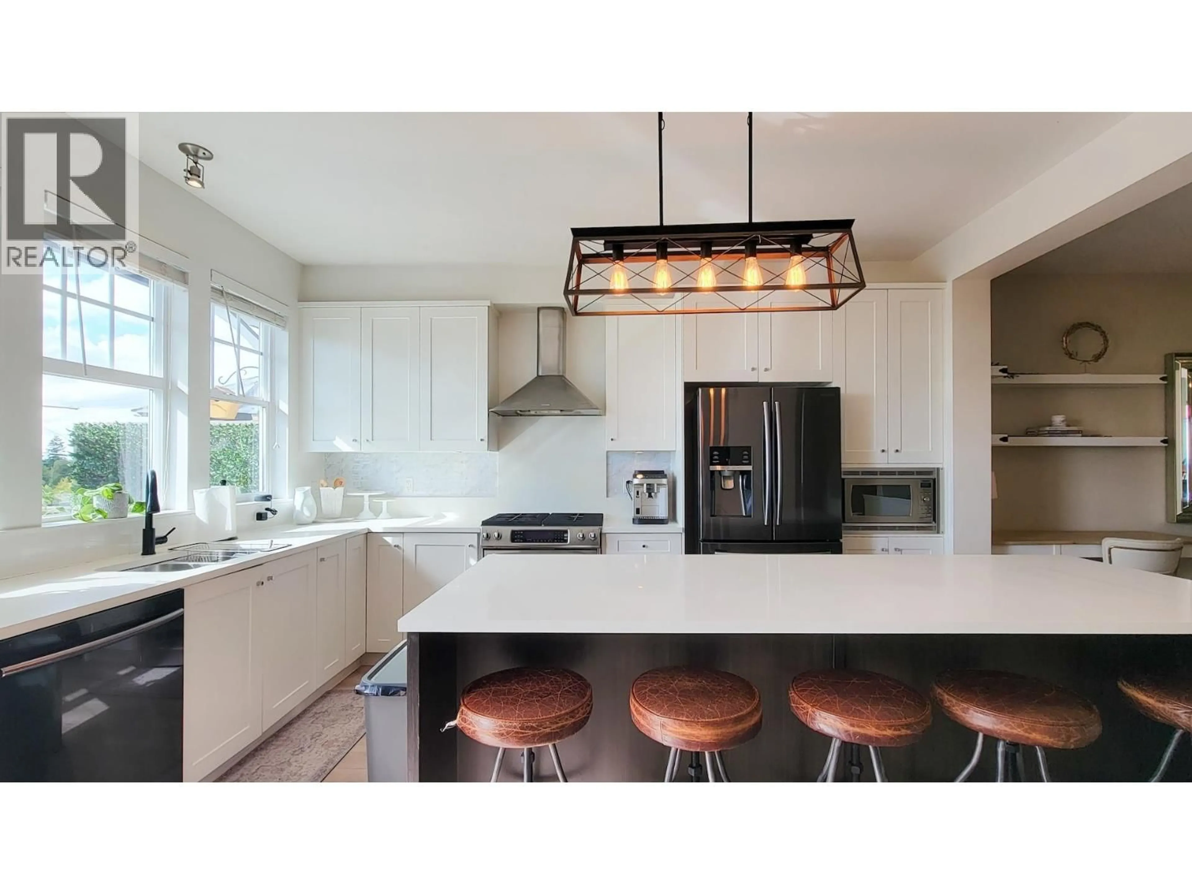 Contemporary kitchen, ceramic/tile floor for 4 - 3432 GISLASON AVENUE, Coquitlam British Columbia V3B3H7