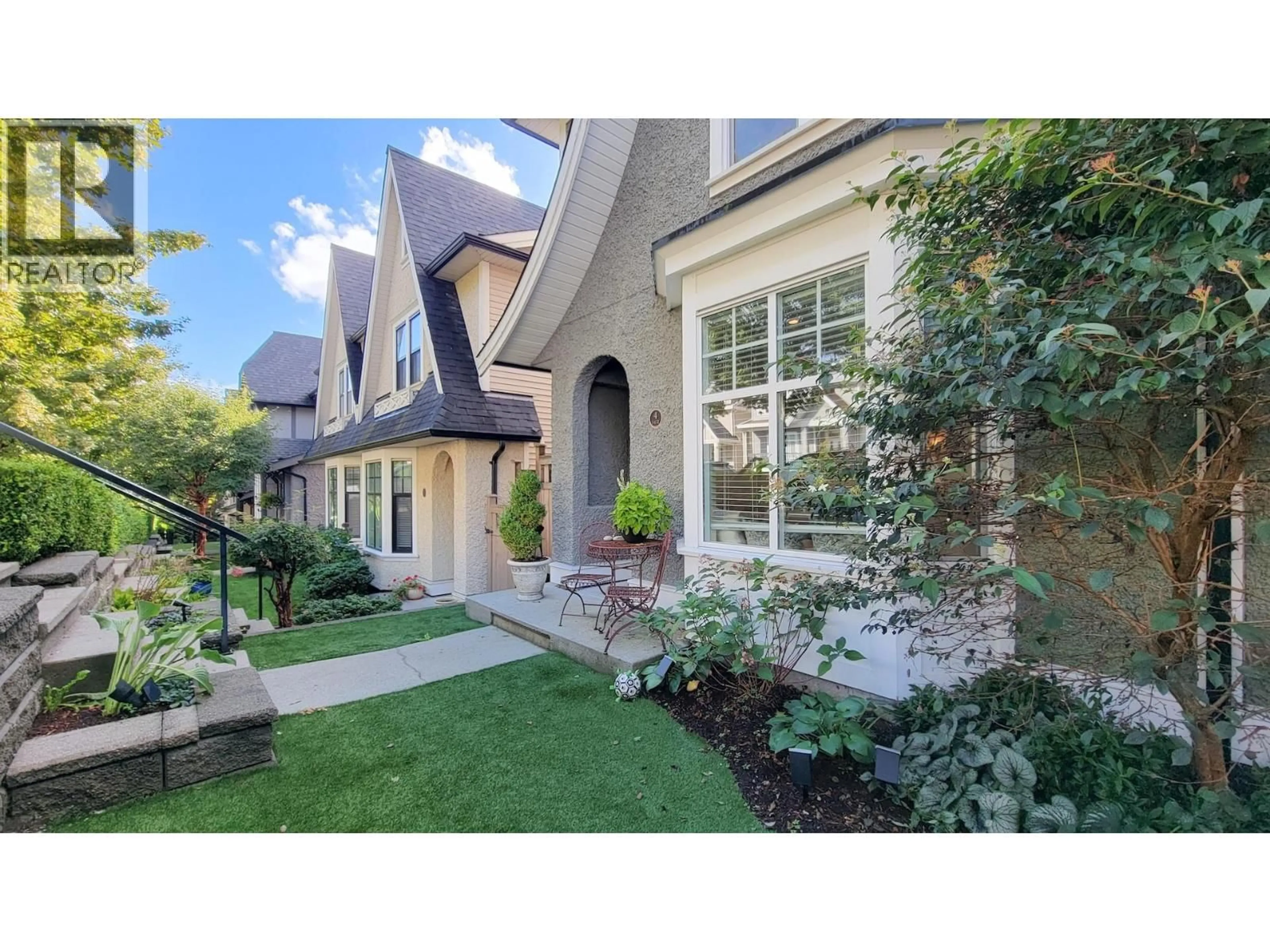 Home with brick exterior material, street for 4 - 3432 GISLASON AVENUE, Coquitlam British Columbia V3B3H7