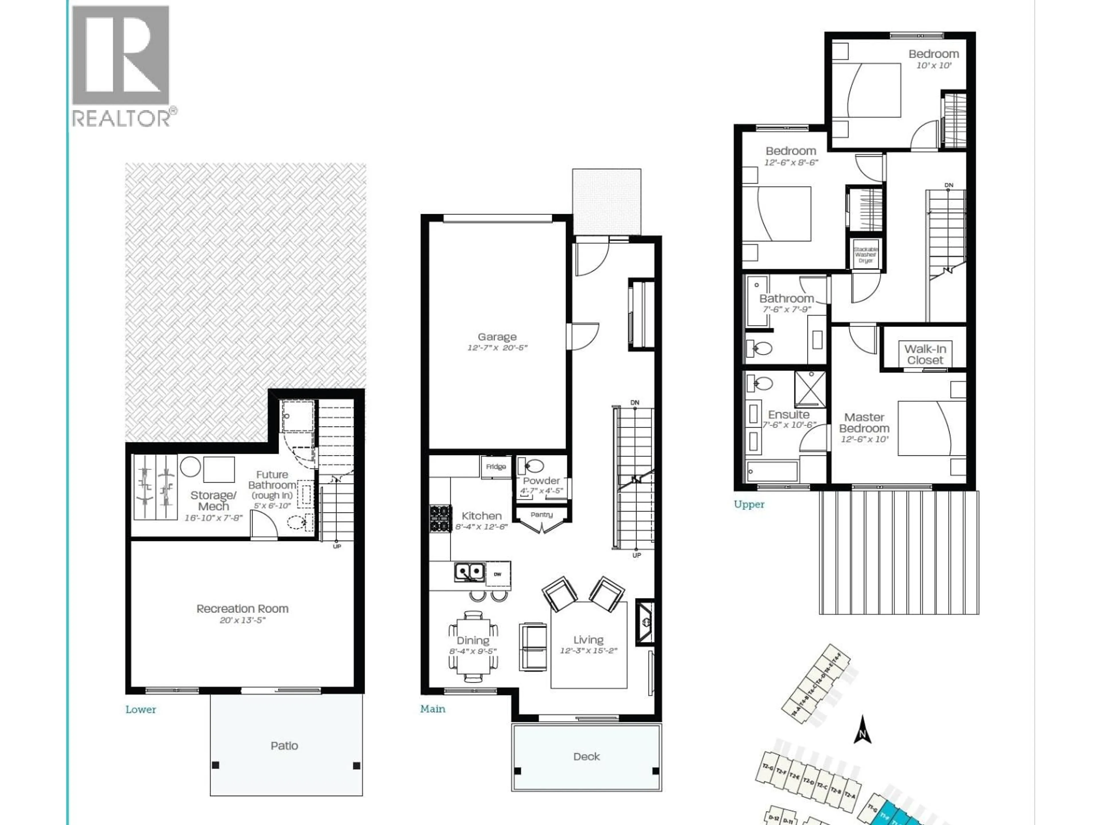 Floor plan for 1 - 41333 SKYRIDGE PLACE, Squamish British Columbia V8B0Y7