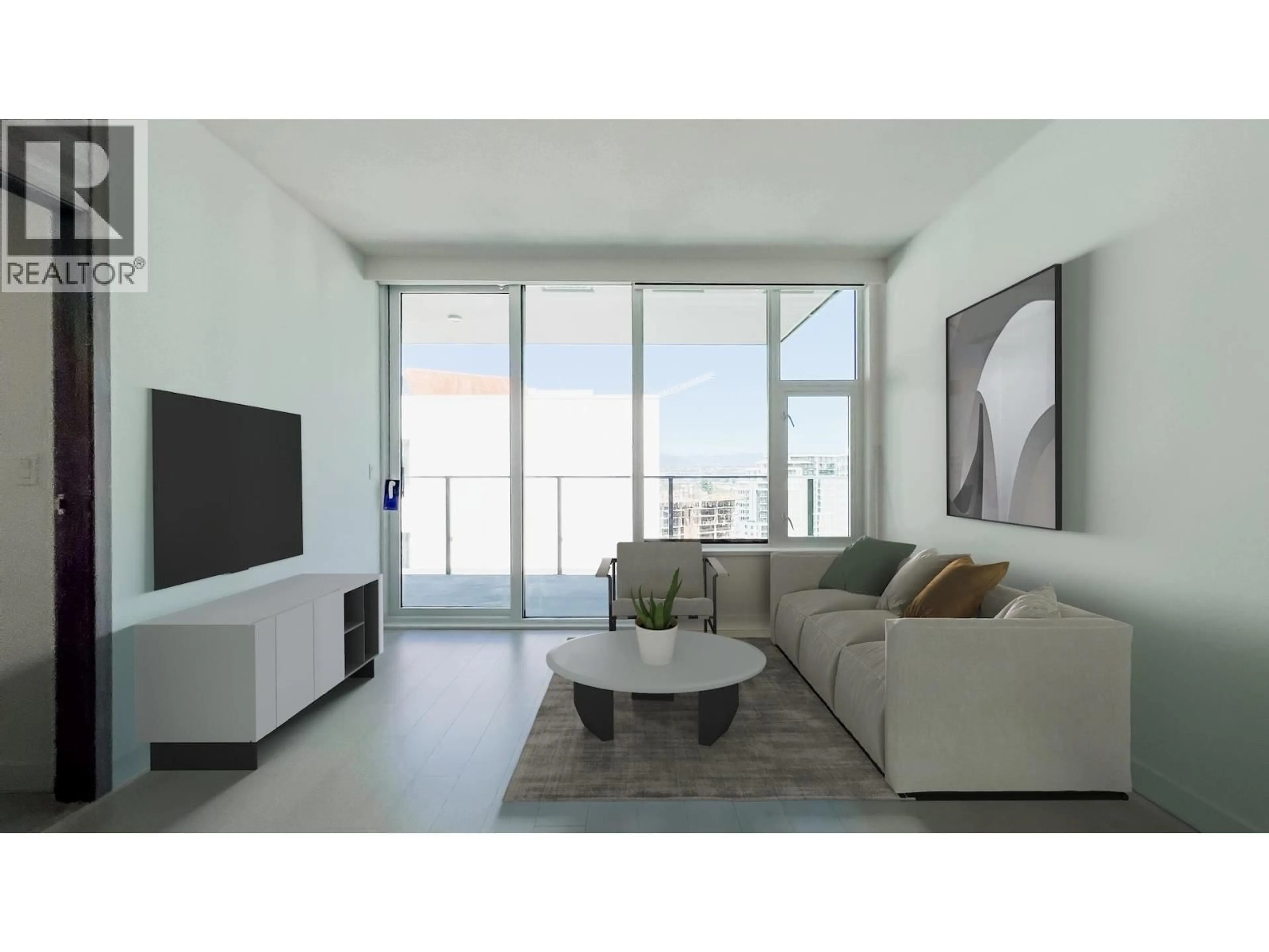 Living room with furniture, unknown for 1211 - 8611 HAZELBRIDGE WAY, Richmond British Columbia V6X0W8
