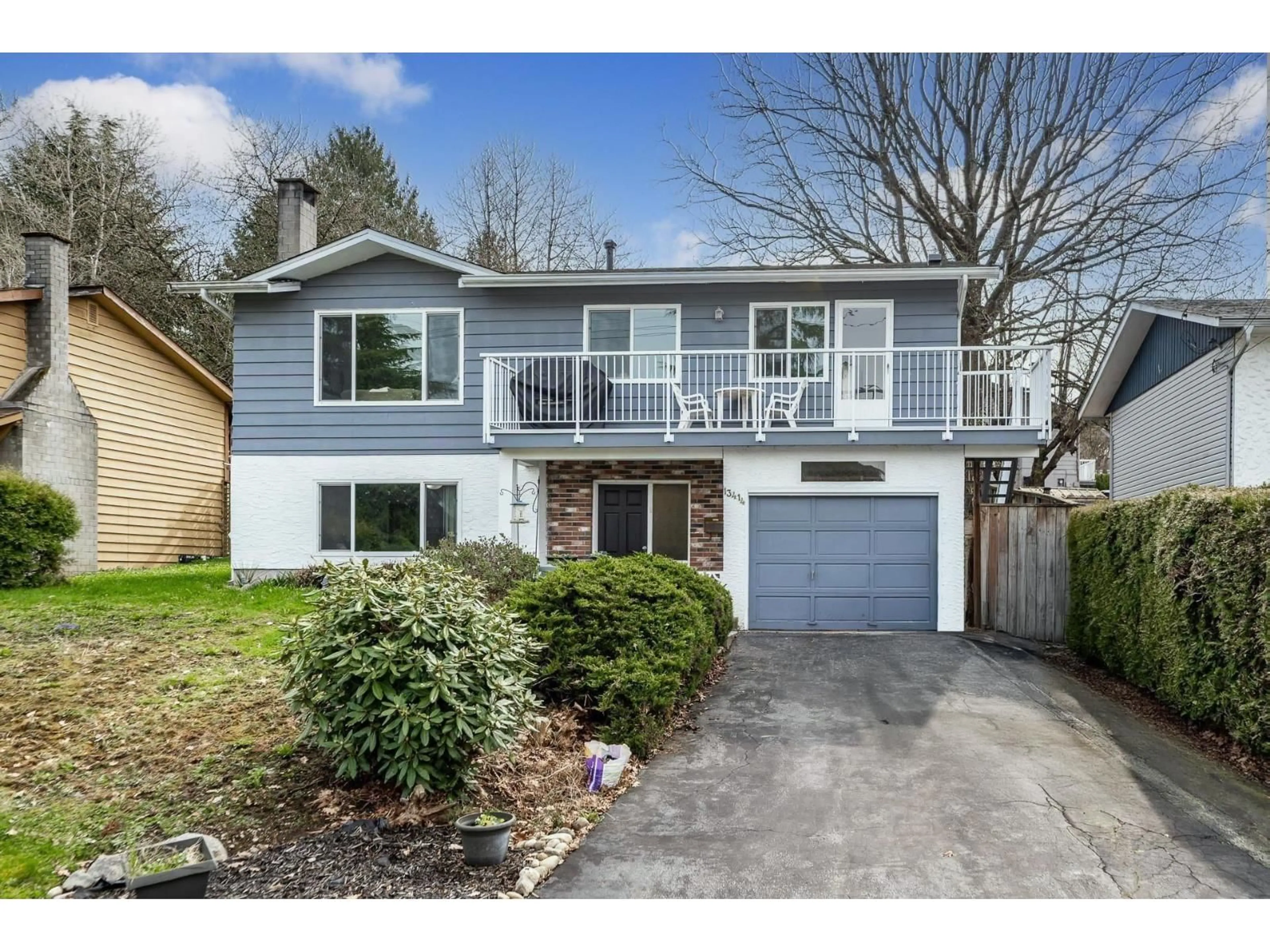 Home with vinyl exterior material, street for 13414 113, Surrey British Columbia V3R2H6