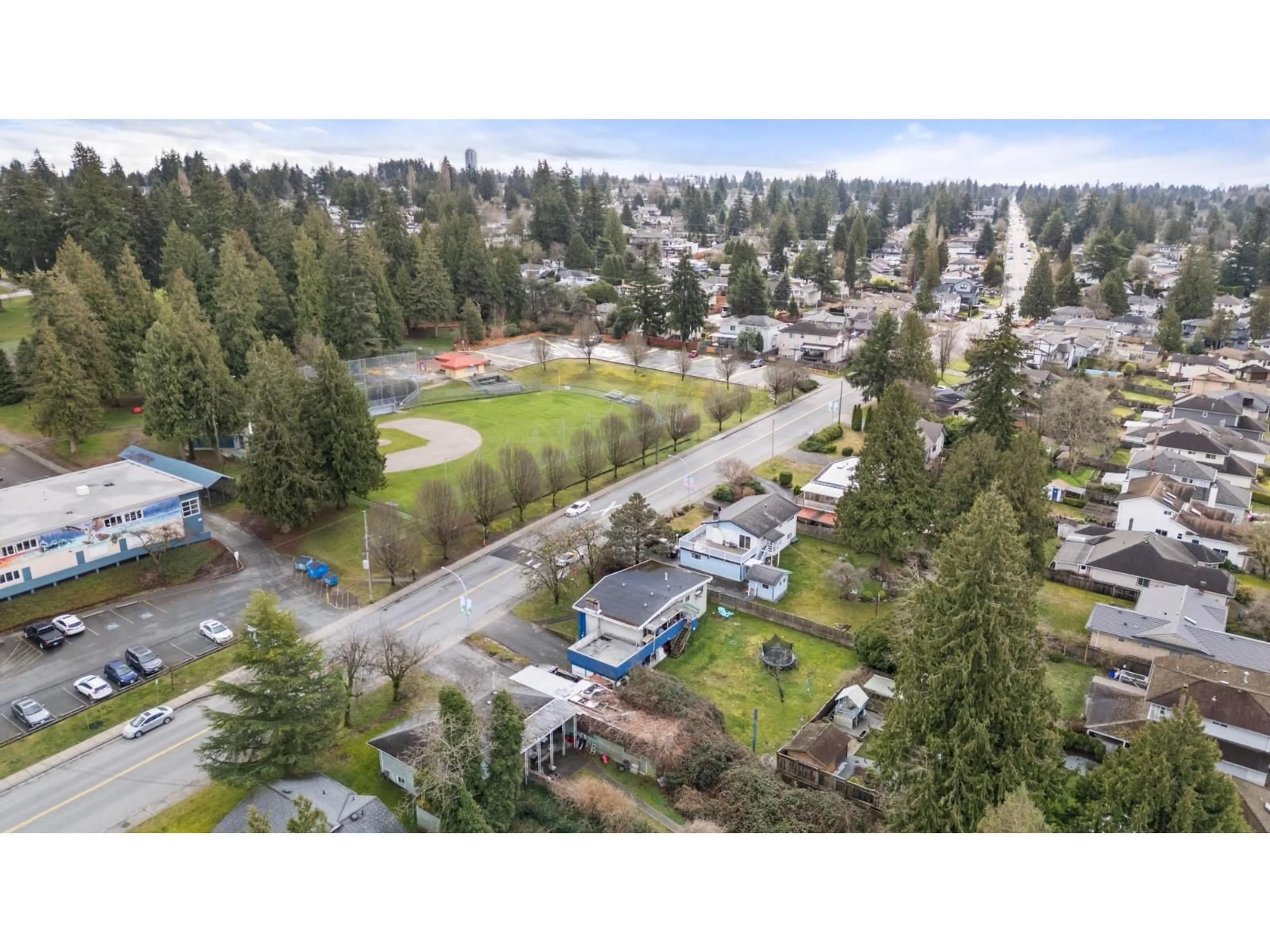 A pic from outside/outdoor area/front of a property/back of a property/a pic from drone, mountain view for 9185 112, Delta British Columbia V4C4X7