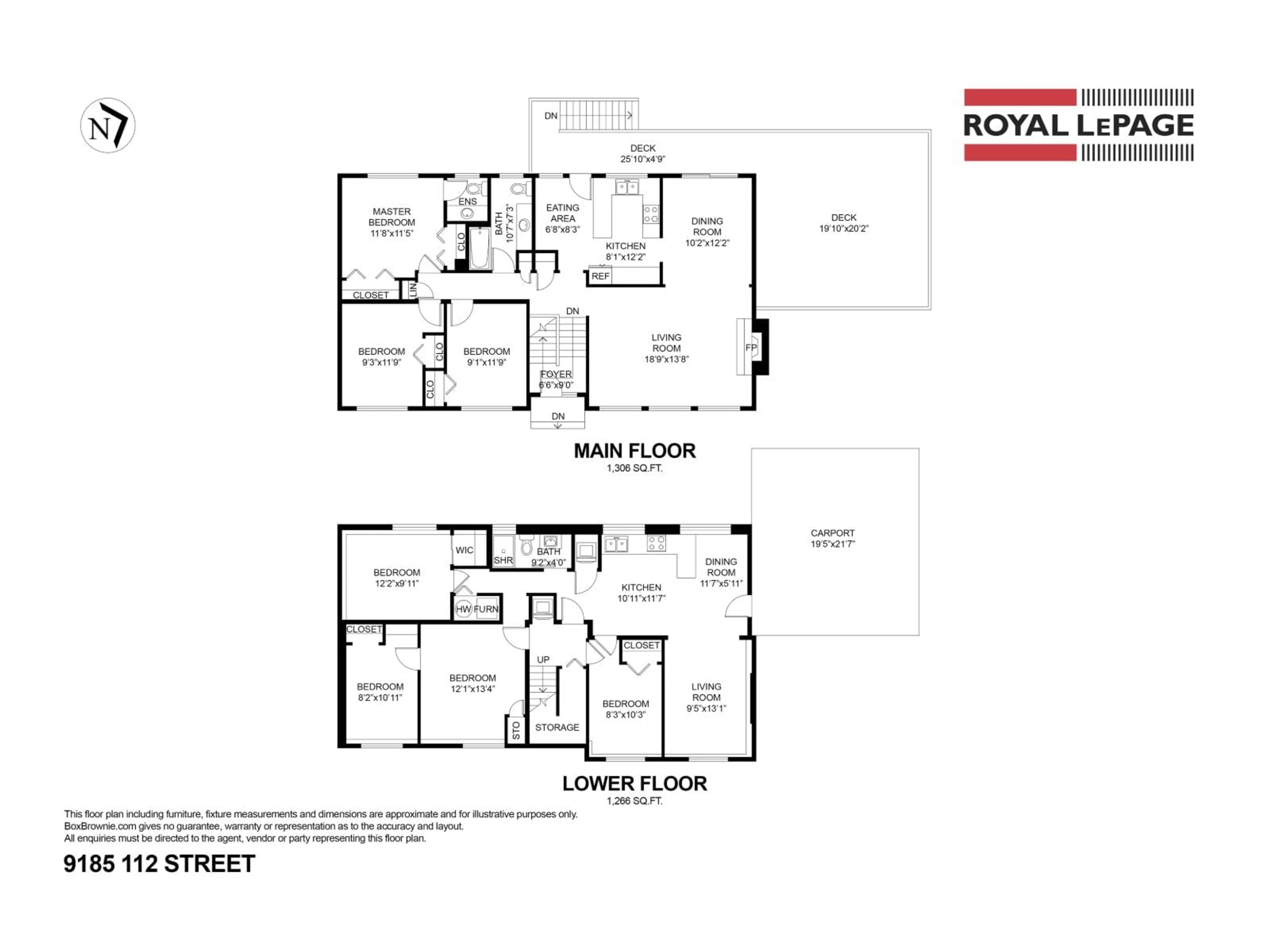 Floor plan for 9185 112, Delta British Columbia V4C4X7