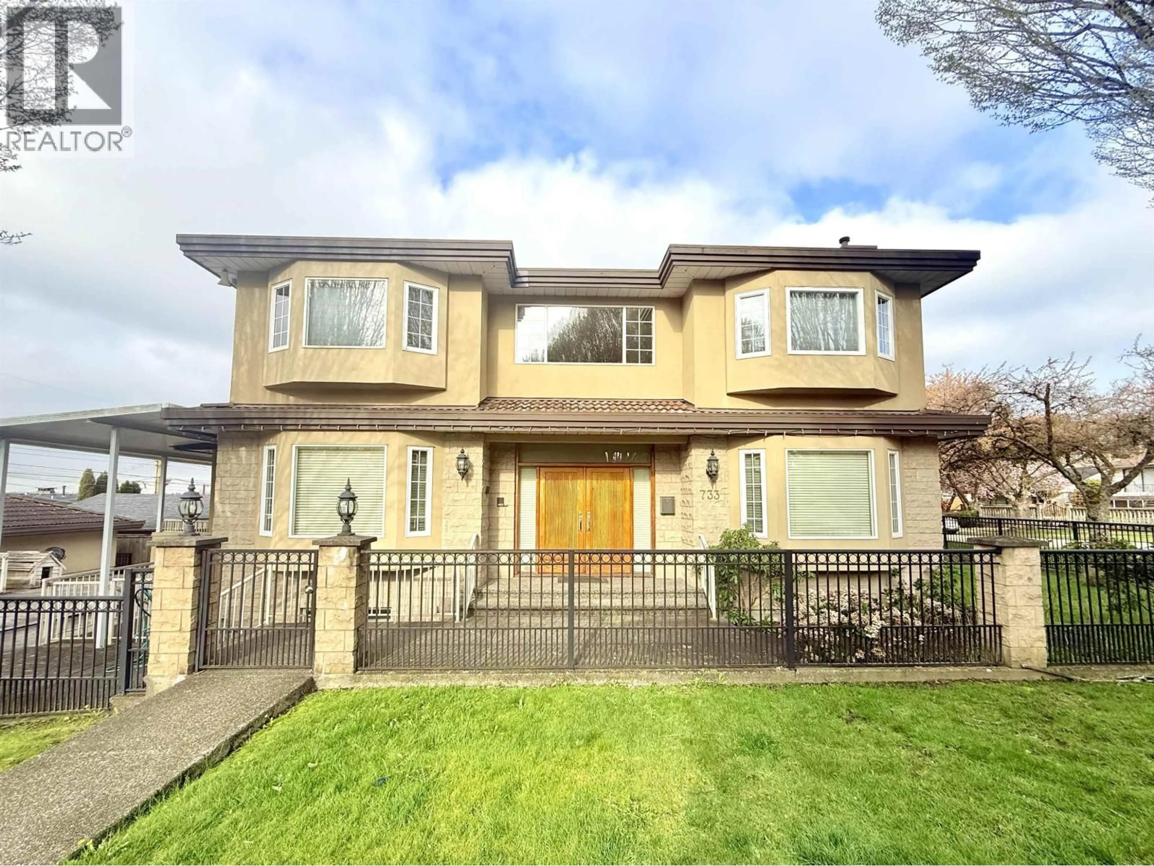 Home with brick exterior material, street for 733 MACDONALD AVENUE, Burnaby British Columbia V5C6N6