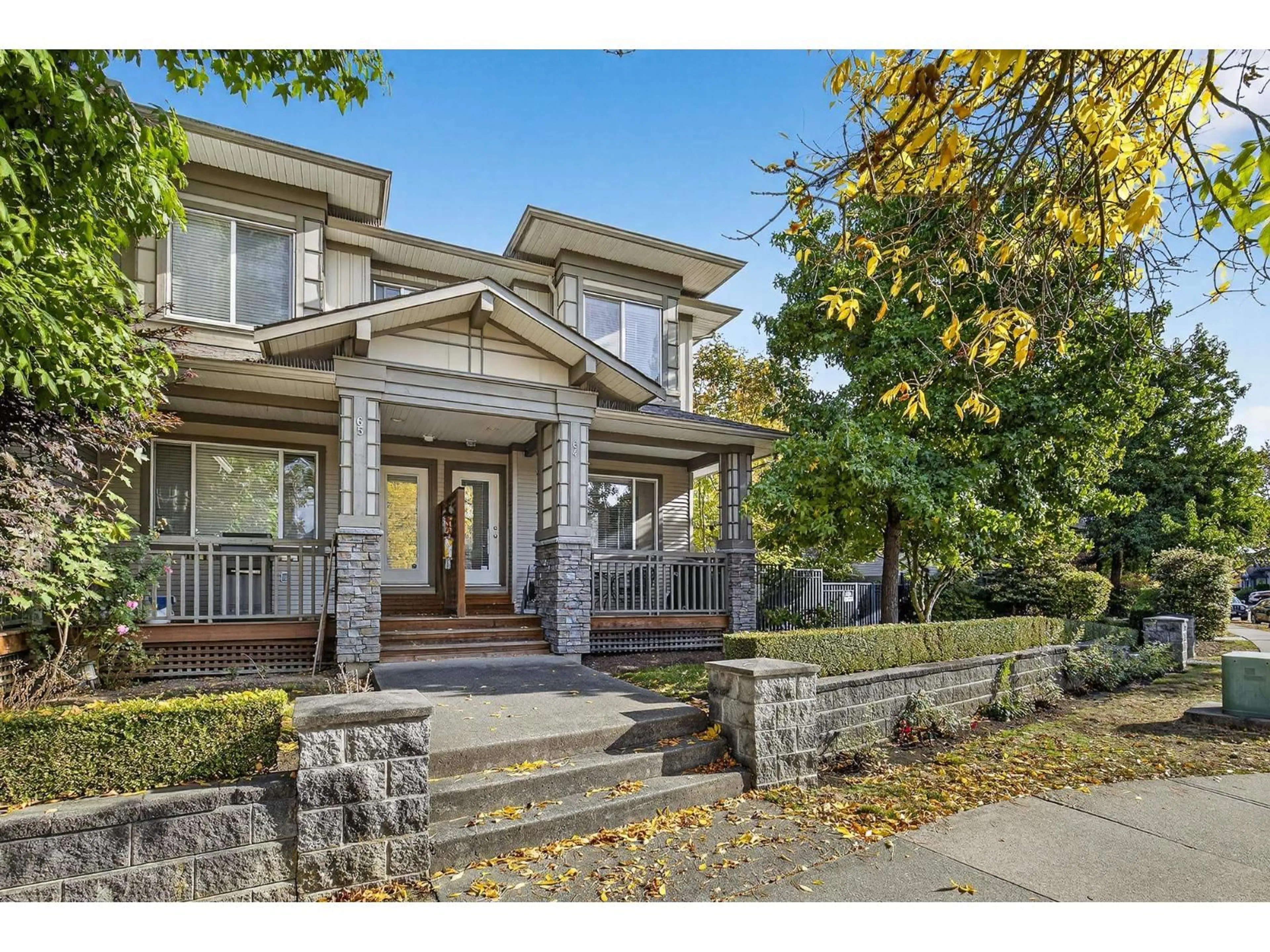 Home with brick exterior material, street for 64 - 18701 66, Surrey British Columbia V3S4P3