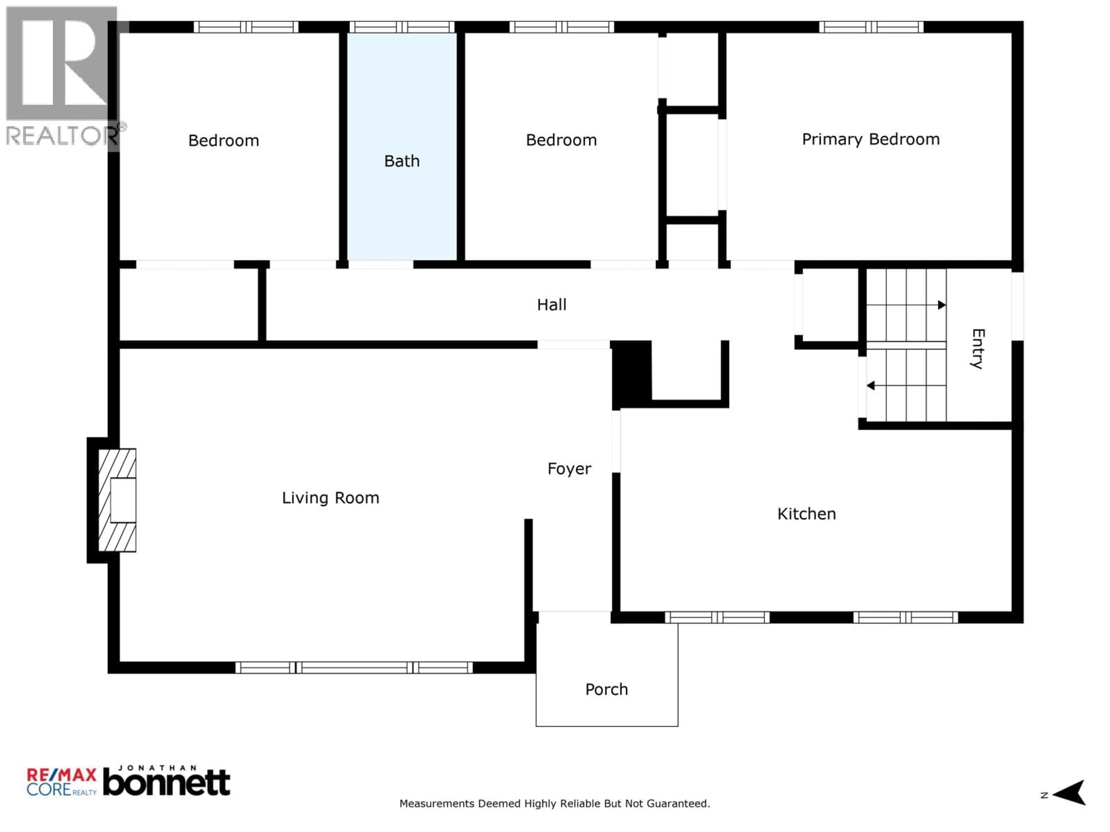 Floor plan for 374 NICHOLSON STREET, Prince George British Columbia V2M3L9