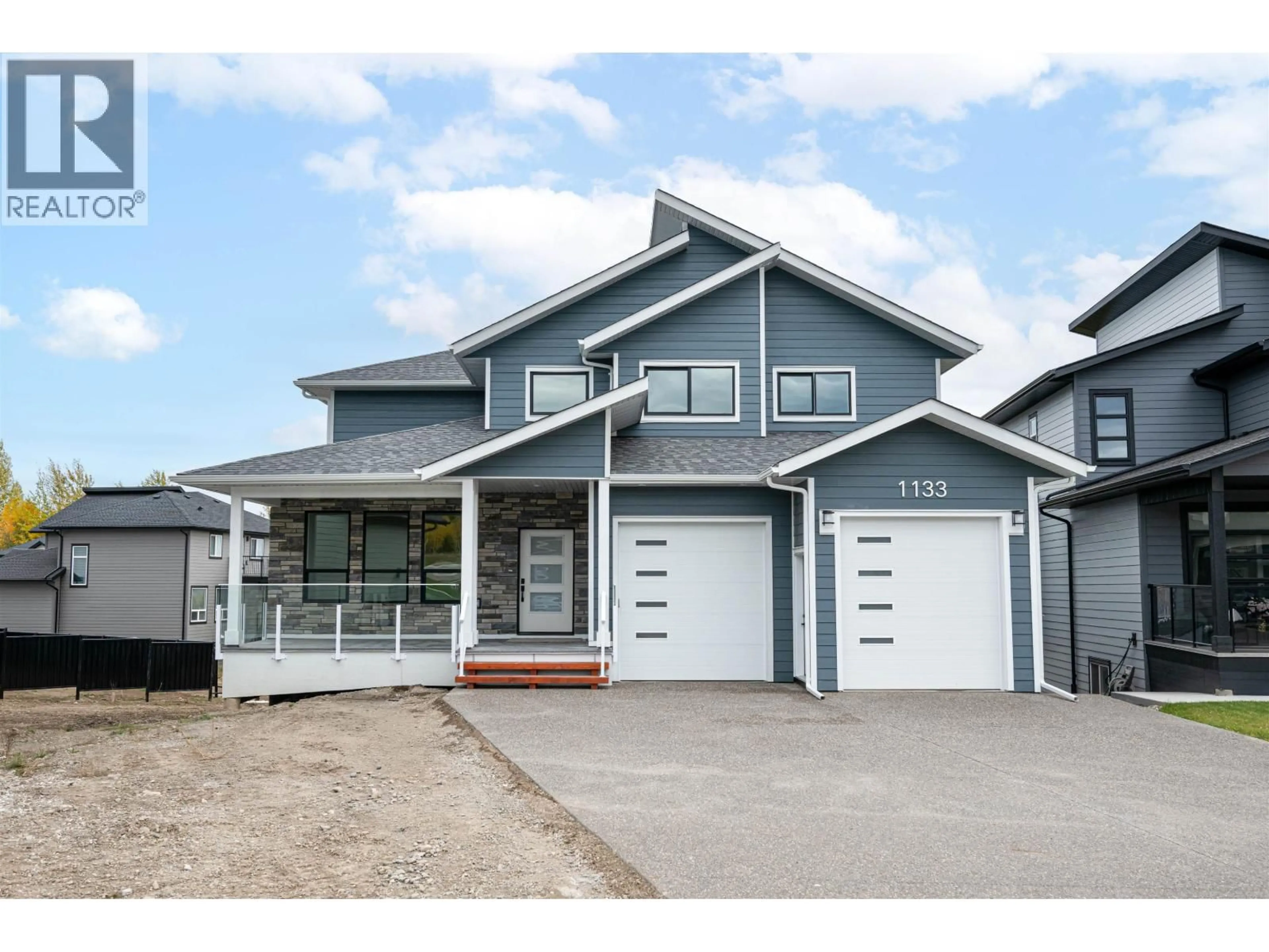 Home with vinyl exterior material, street for 1133 MONTEITH COURT, Prince George British Columbia V2N0G8