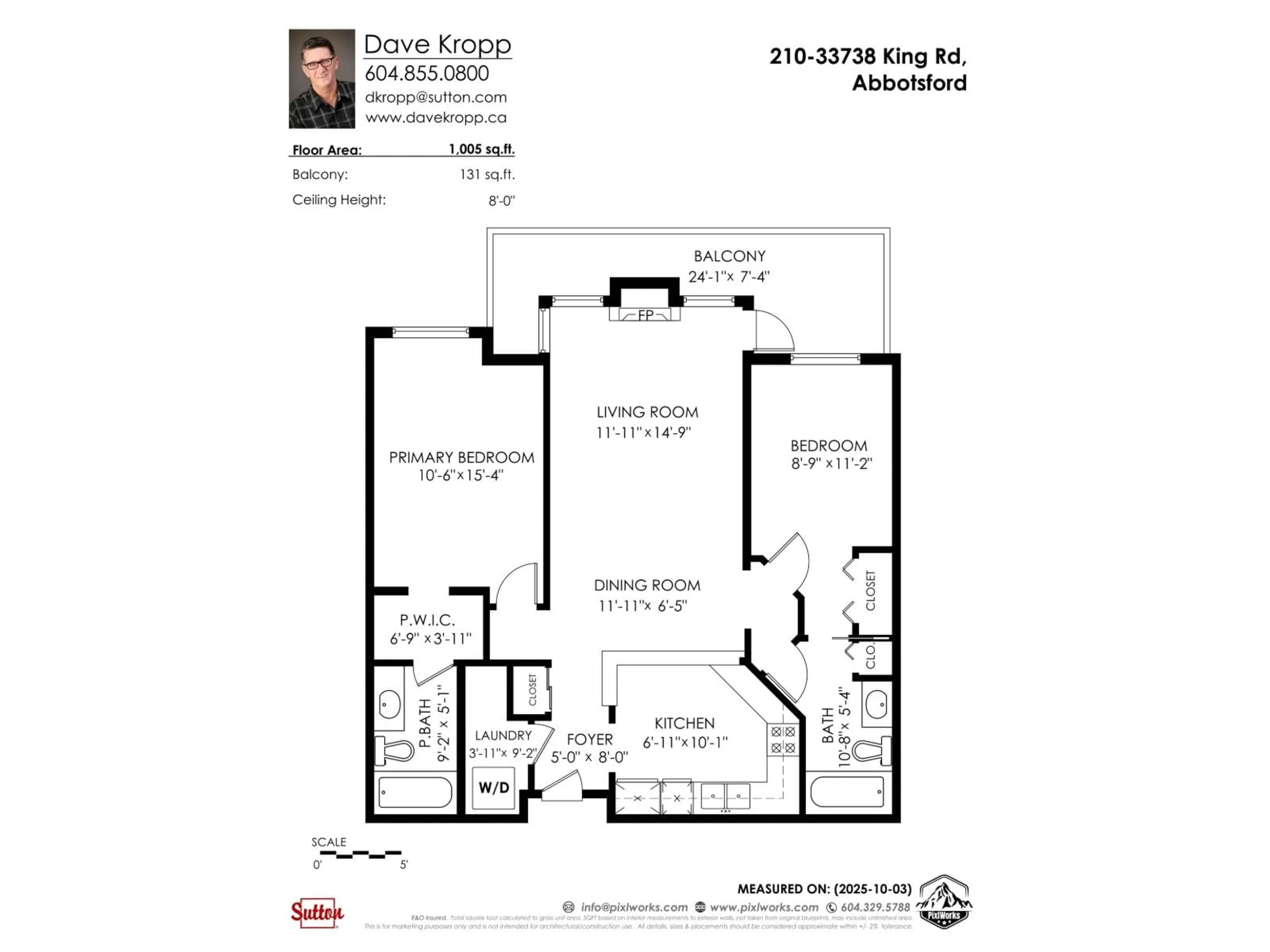 Floor plan for 210 - 33738 KING, Abbotsford British Columbia V2S8J5