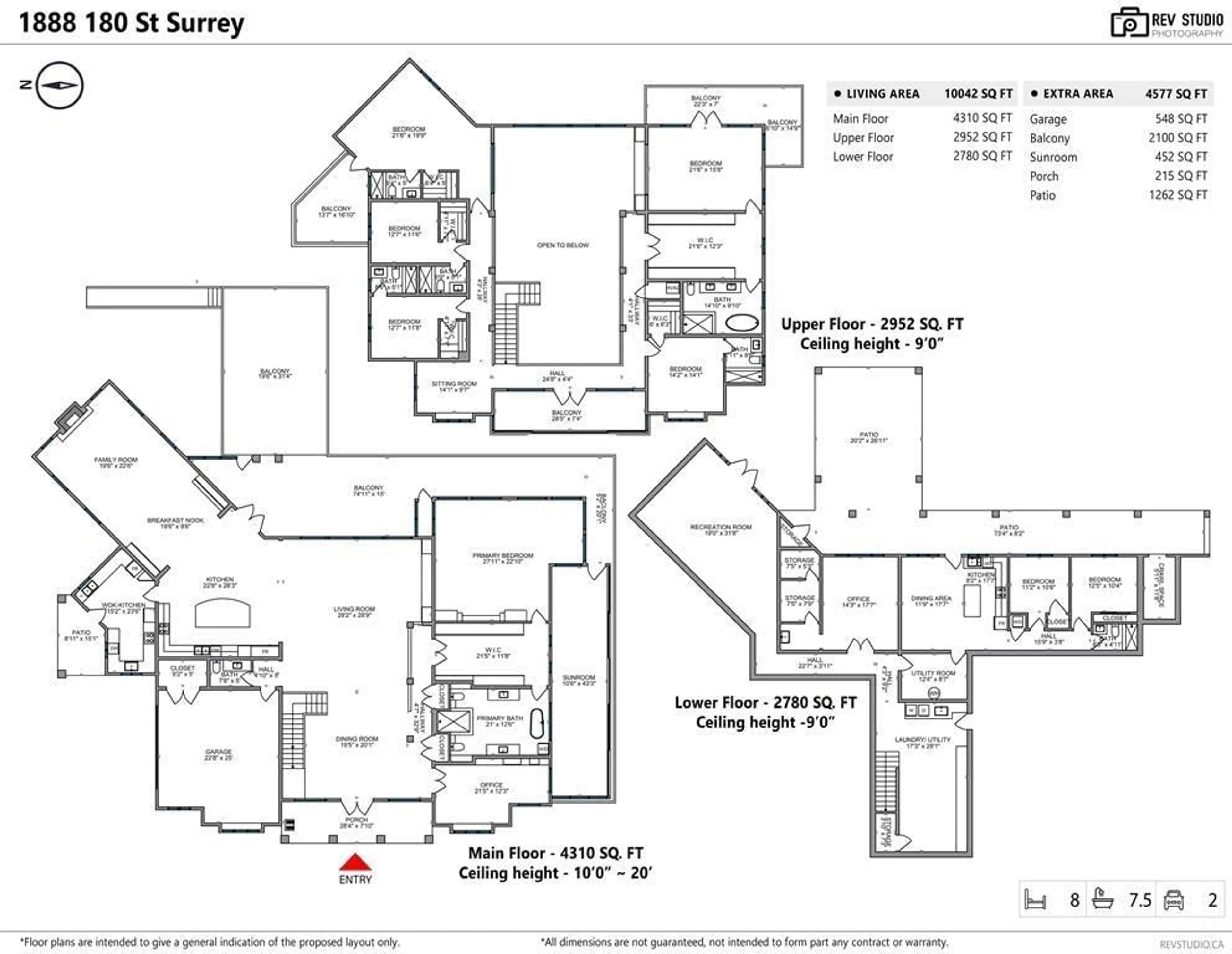 Floor plan for 1888 180, Surrey British Columbia V3Z9V2