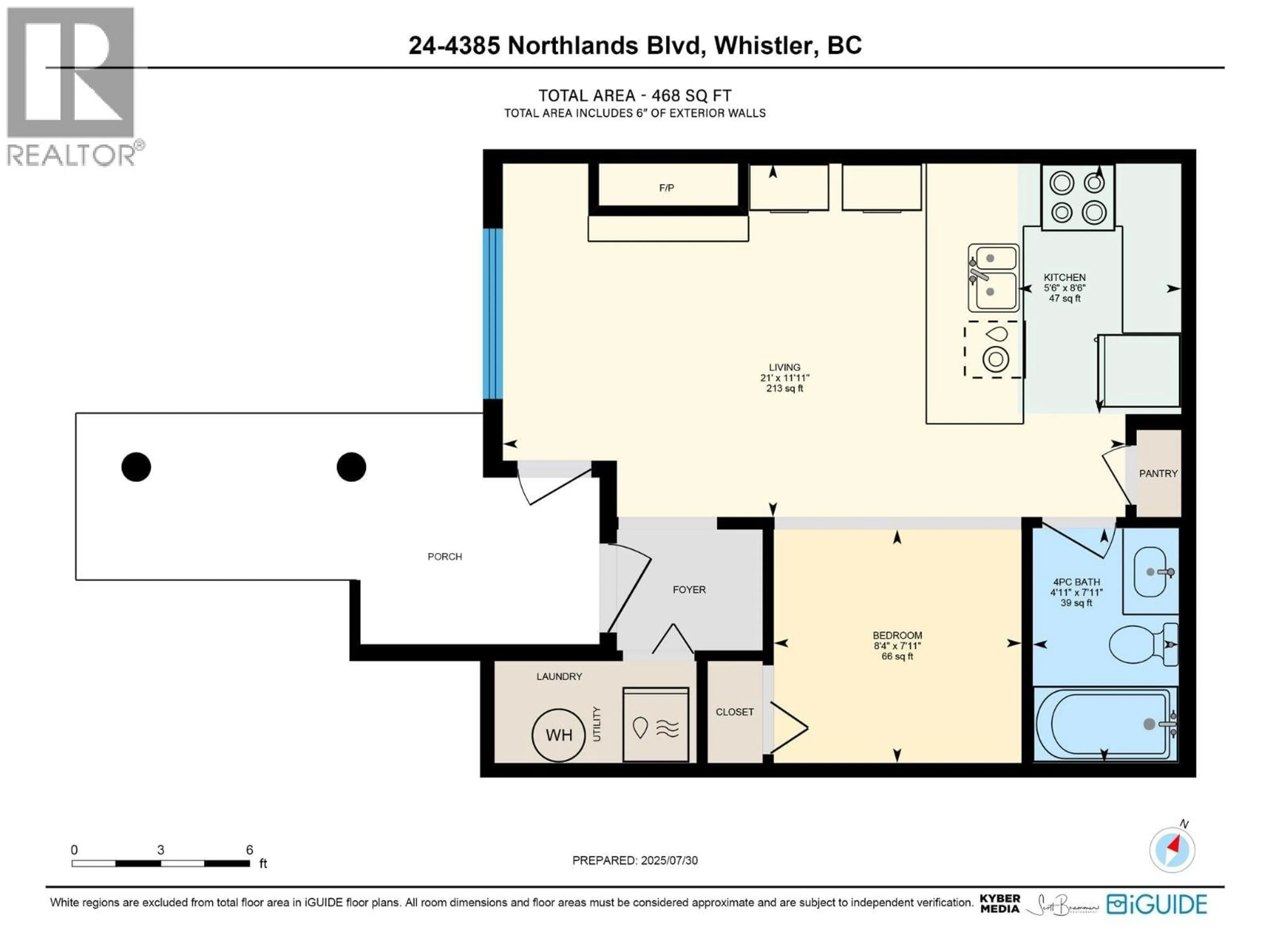 Floor plan for 24 - 4385 NORTHLANDS BOULEVARD, Whistler British Columbia V8E1C5