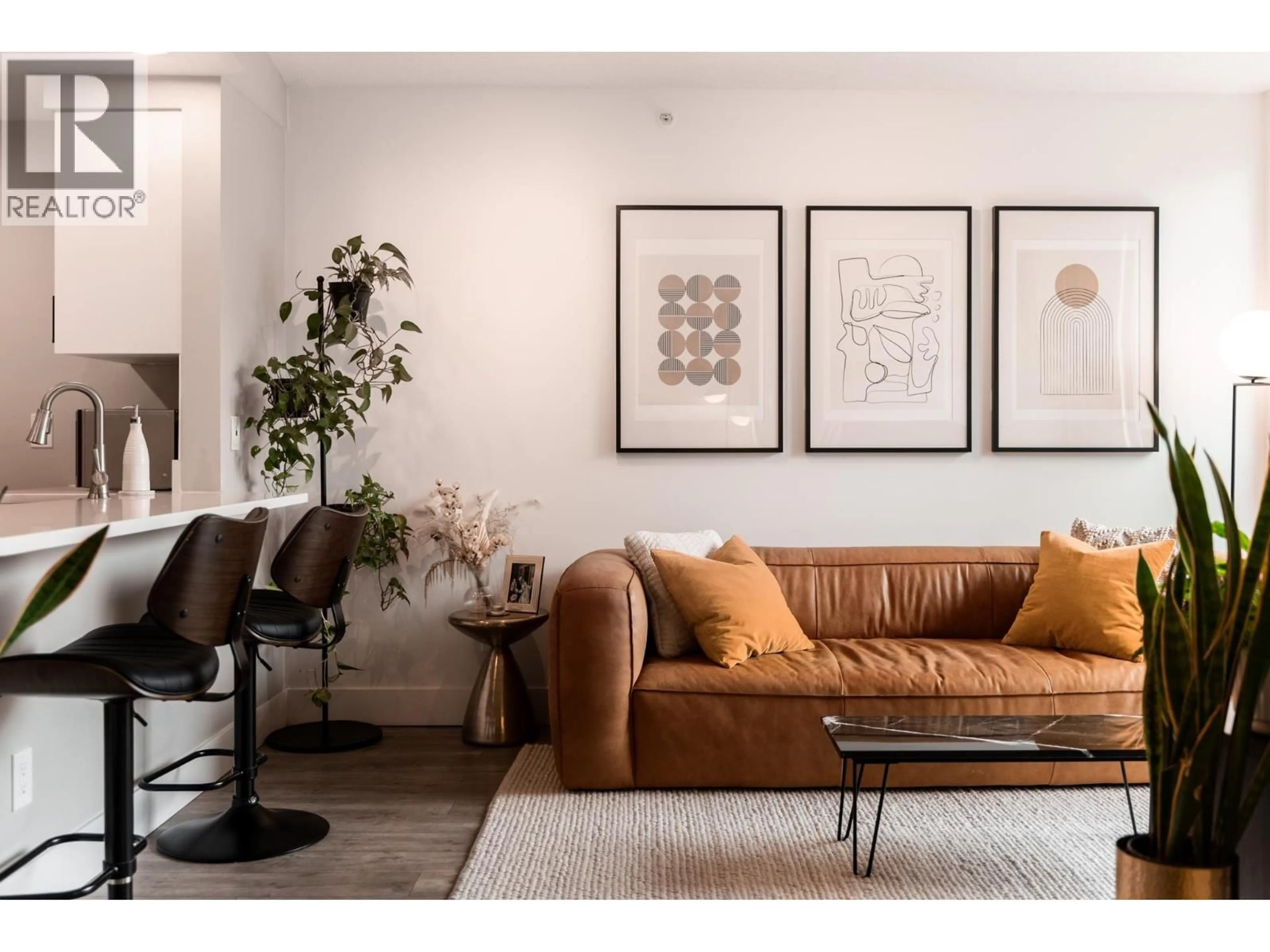 Living room with furniture, unknown for 503 - 1018 CAMBIE STREET, Vancouver British Columbia V6B6J6
