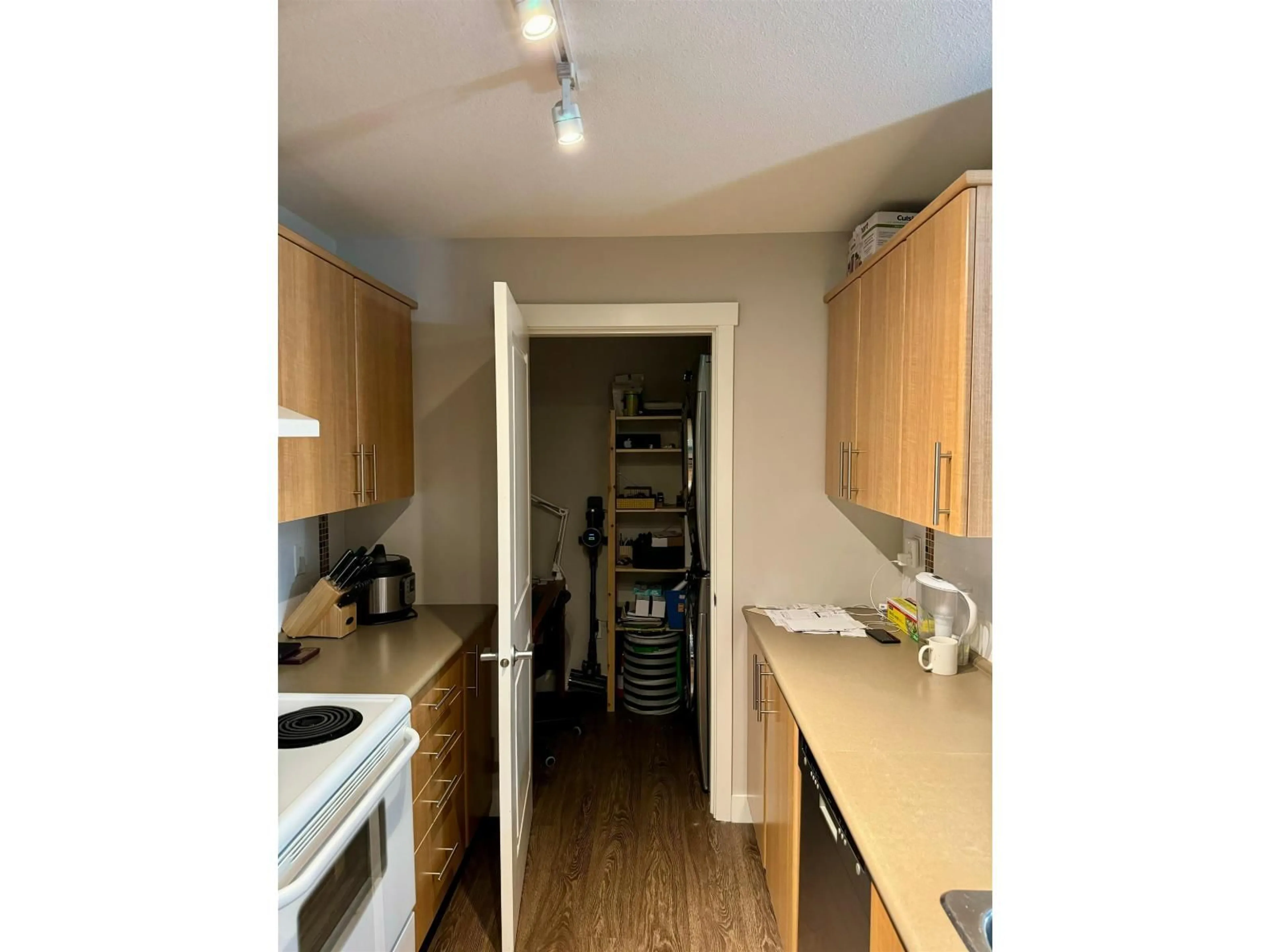 Standard kitchen, wood/laminate floor for 206 - 19388 65, Surrey British Columbia V4N5S1