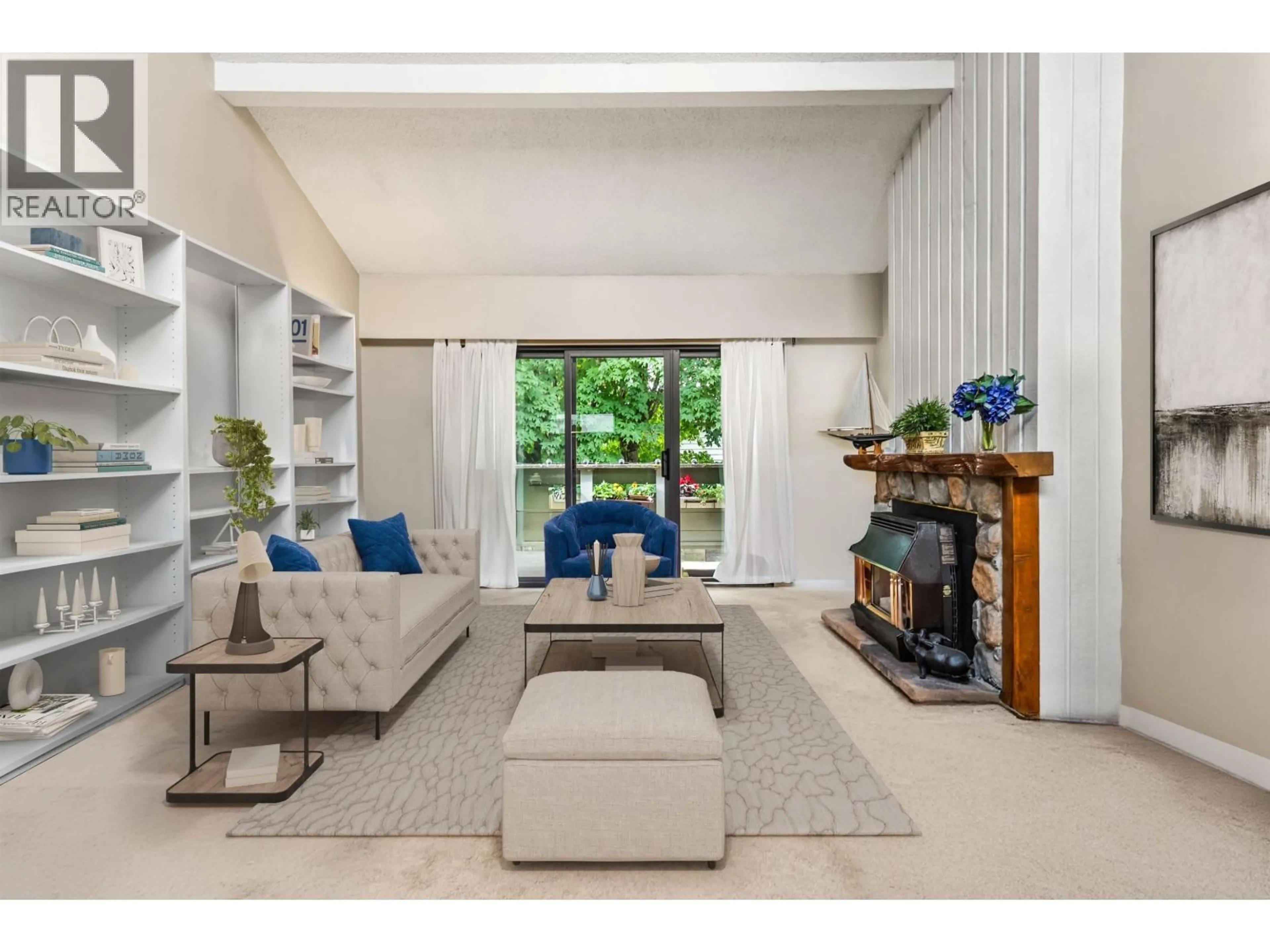Living room with furniture, unknown for 218 - 11791 KING ROAD, Richmond British Columbia V7A3B5