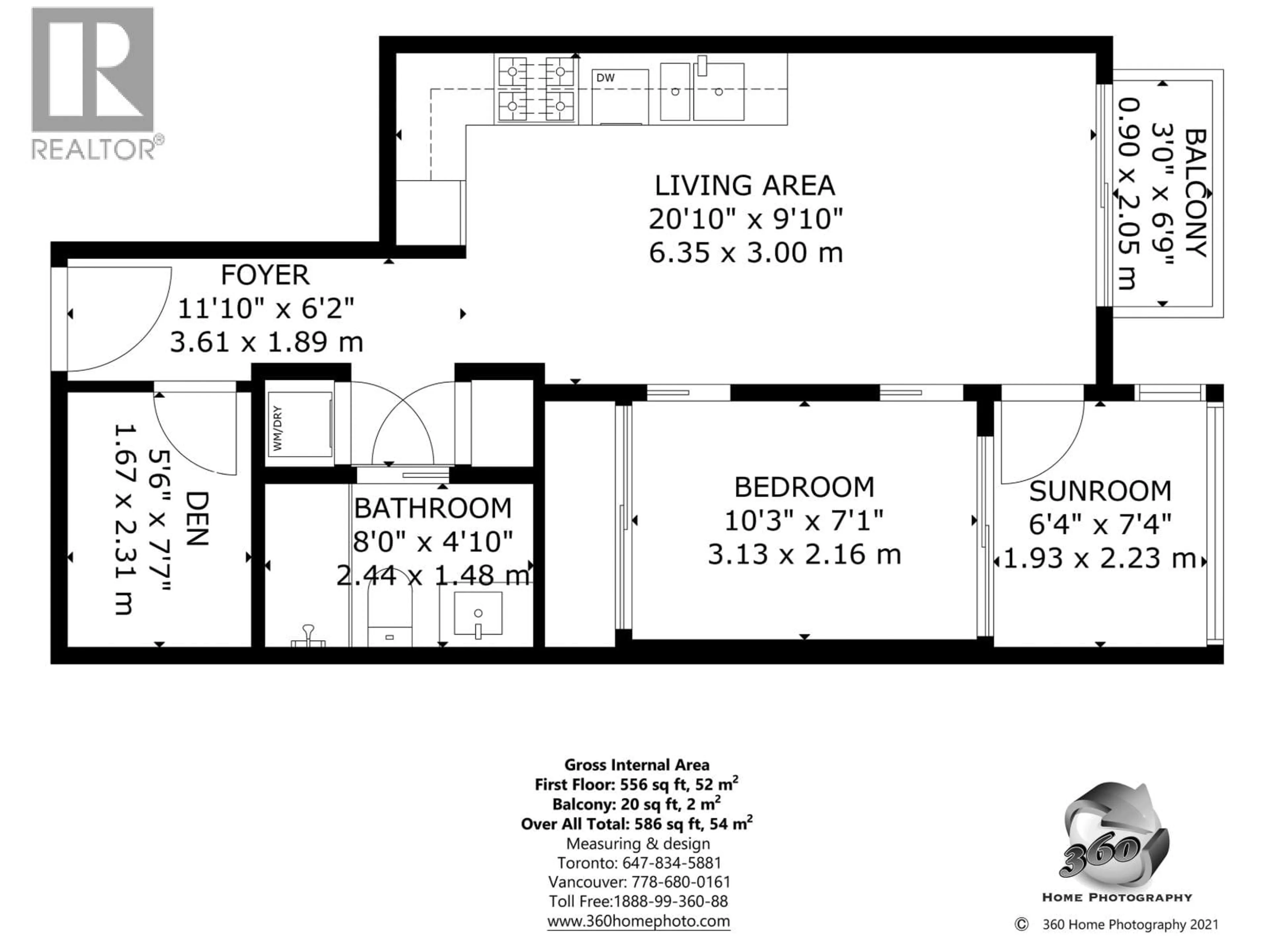 Floor plan for 1803 - 5470 ORMIDALE STREET, Vancouver British Columbia V5R4P9