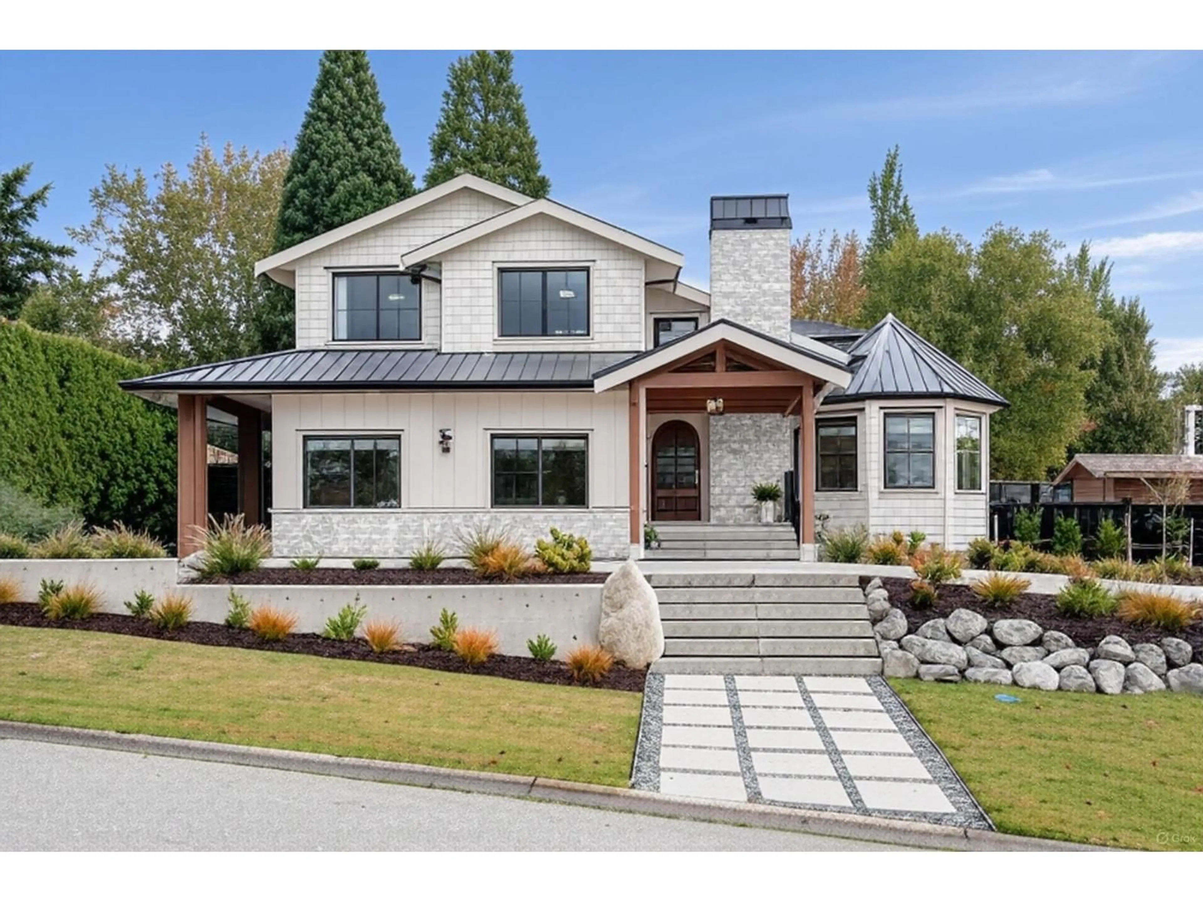 Home with brick exterior material, street for 5478 182, Surrey British Columbia V3S7Z3