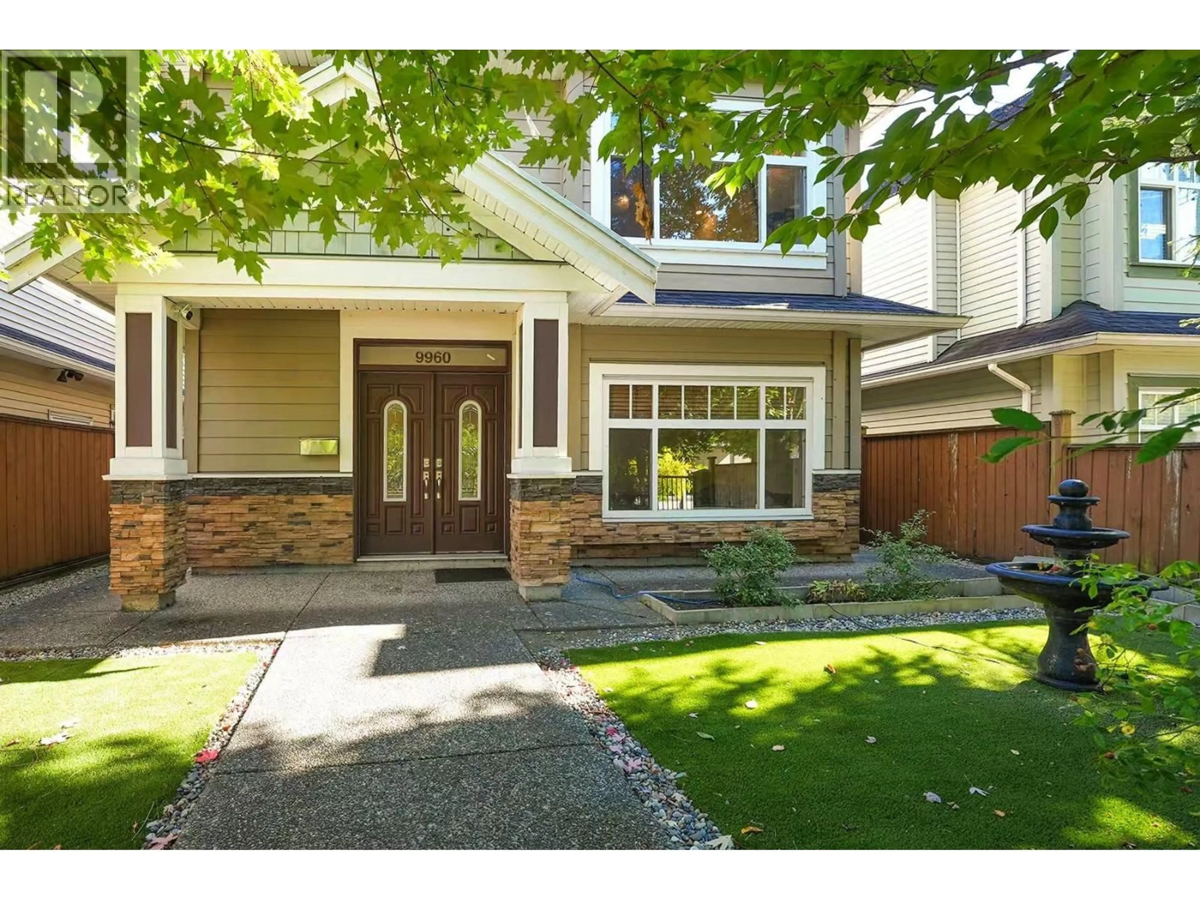 Home with brick exterior material, street for 9960 NO. 4 ROAD, Richmond British Columbia V7A2Z3