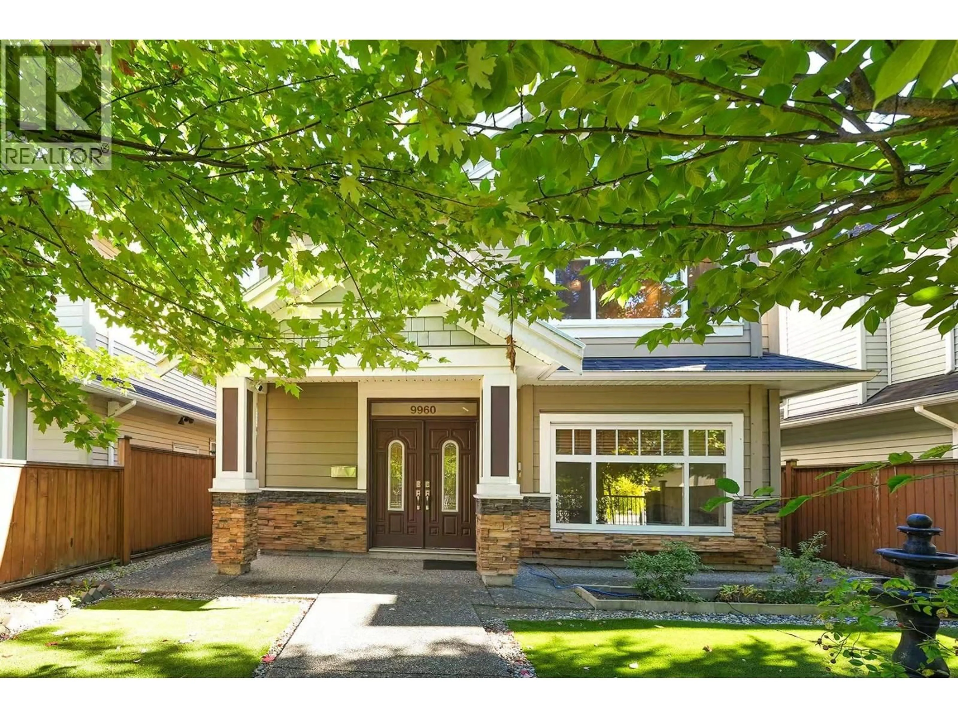 Home with brick exterior material, street for 9960 NO. 4 ROAD, Richmond British Columbia V7A2Z3