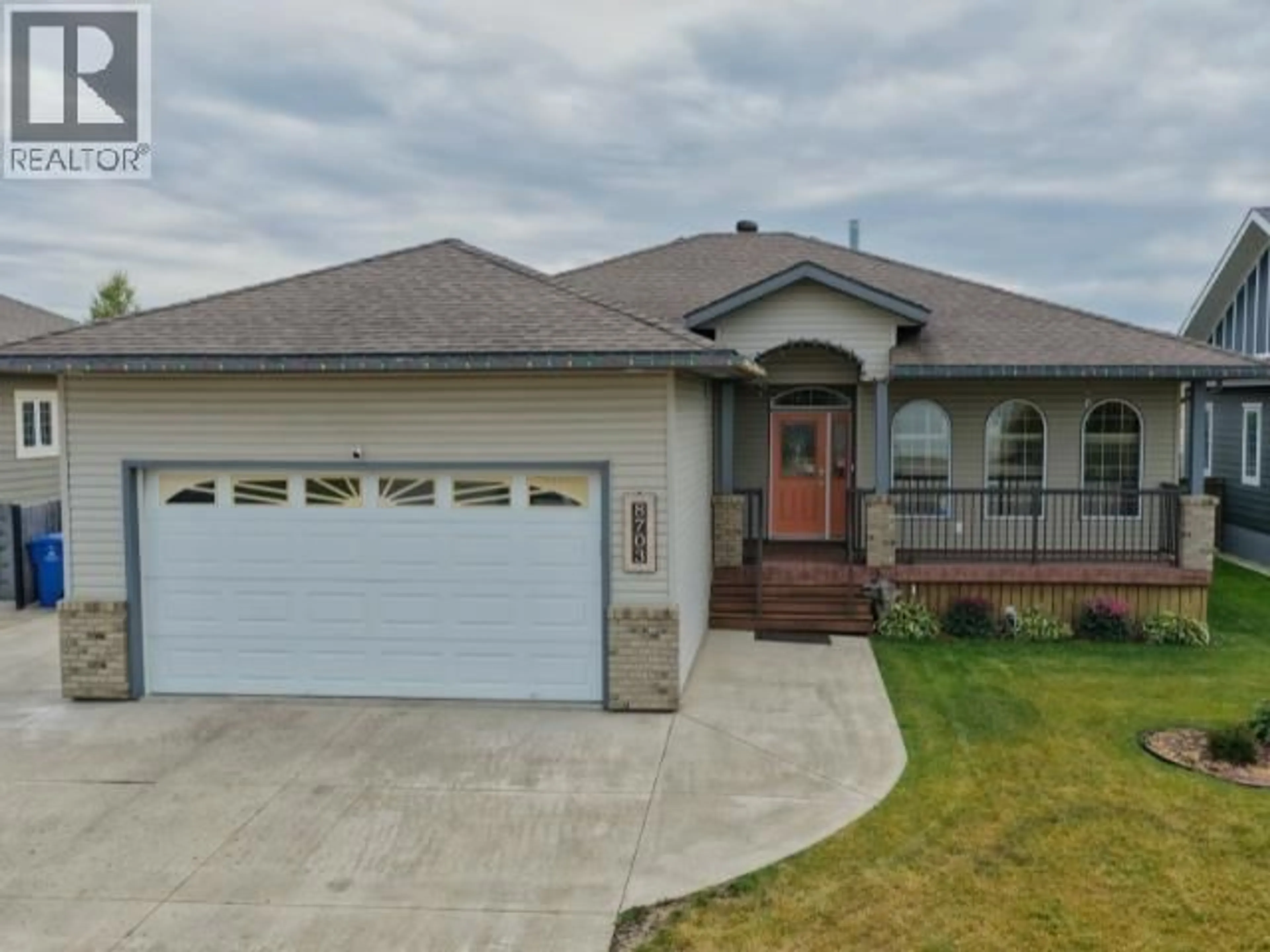 Home with brick exterior material, street for 8703 109 AVENUE, Fort St. John British Columbia V1J7E6