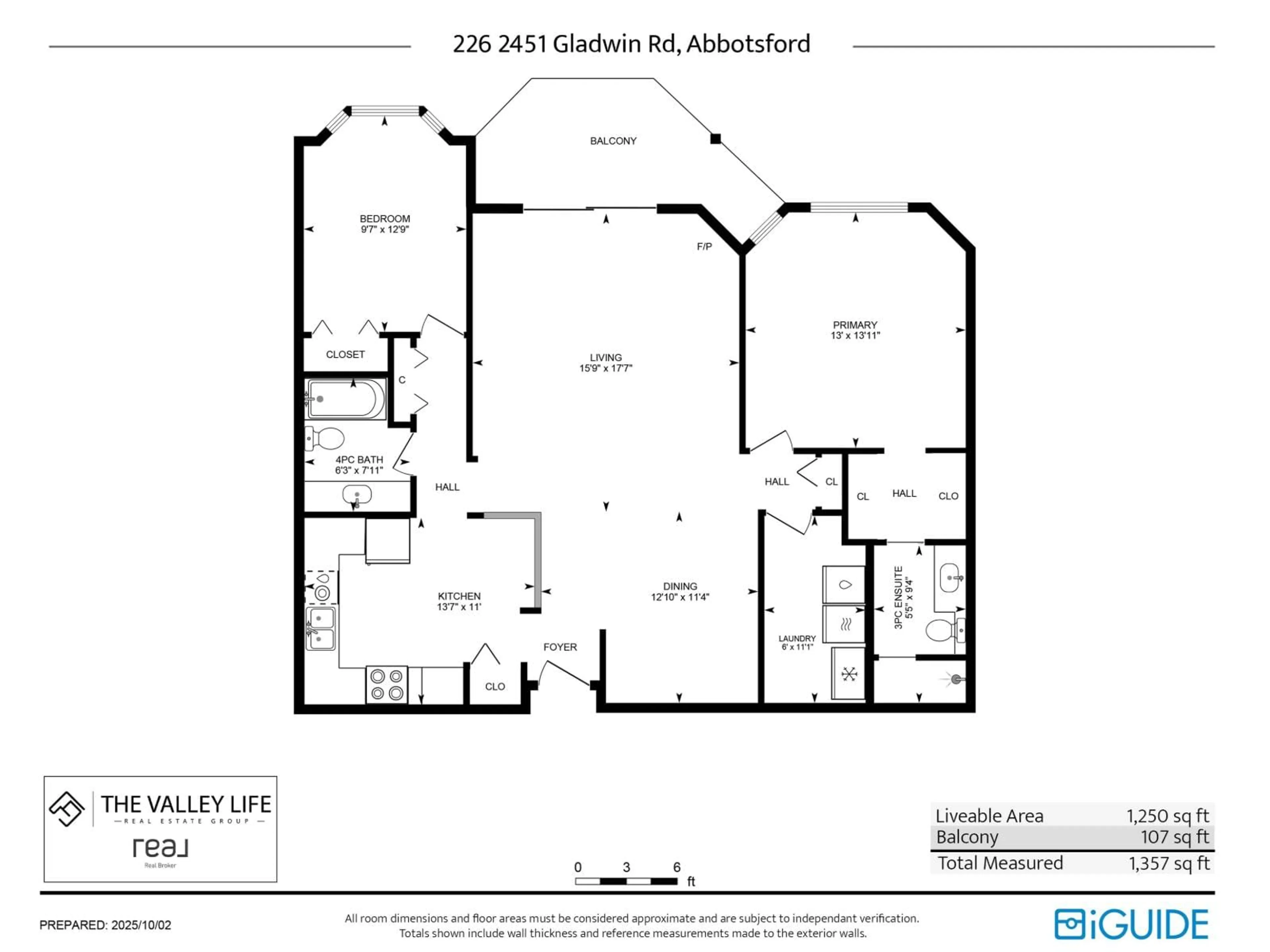 Floor plan for 226 - 2451 GLADWIN, Abbotsford British Columbia V2T3N8