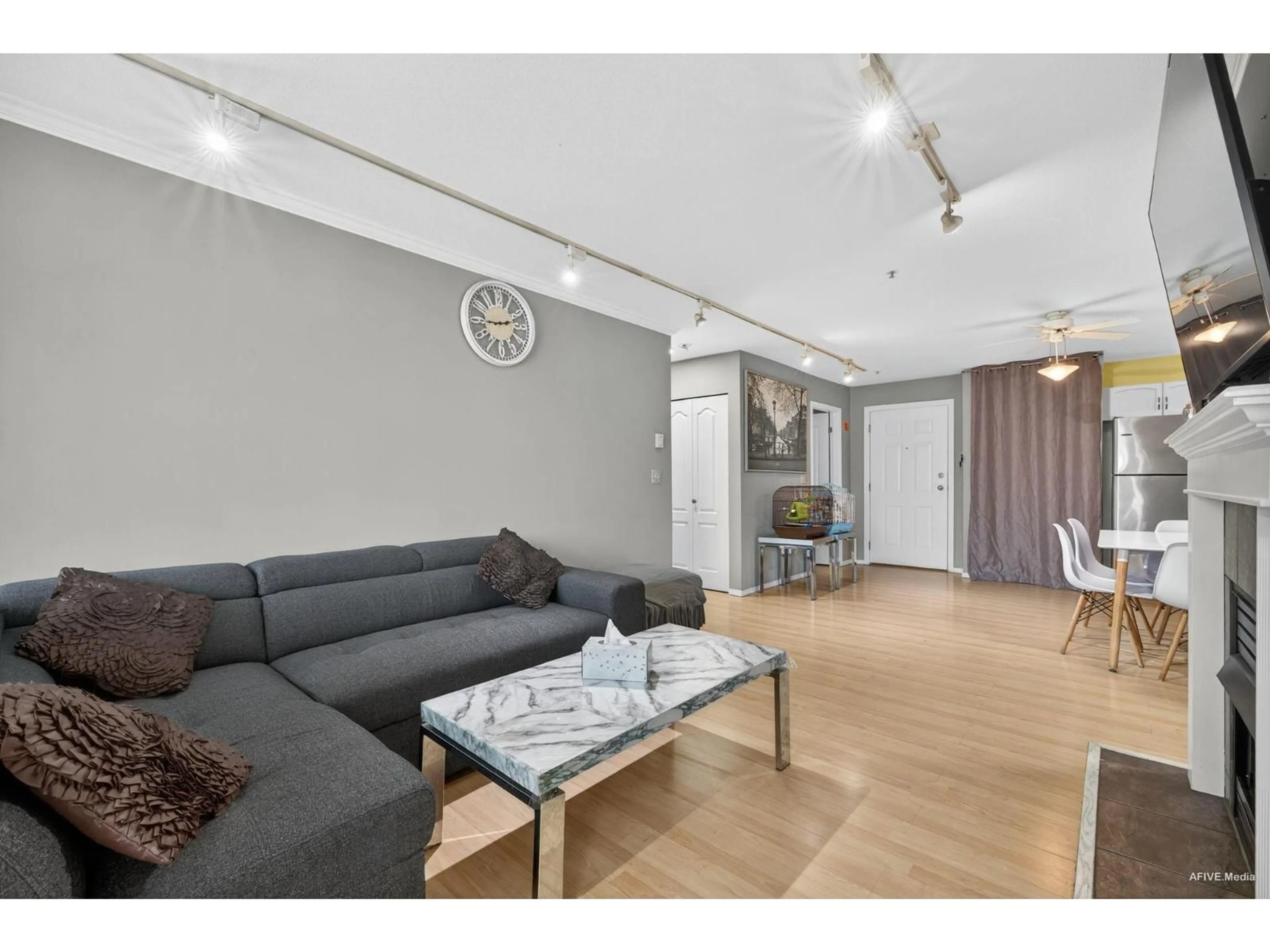 Living room with furniture, unknown for 307 - 2958 TRETHEWEY, Abbotsford British Columbia V2T6P6