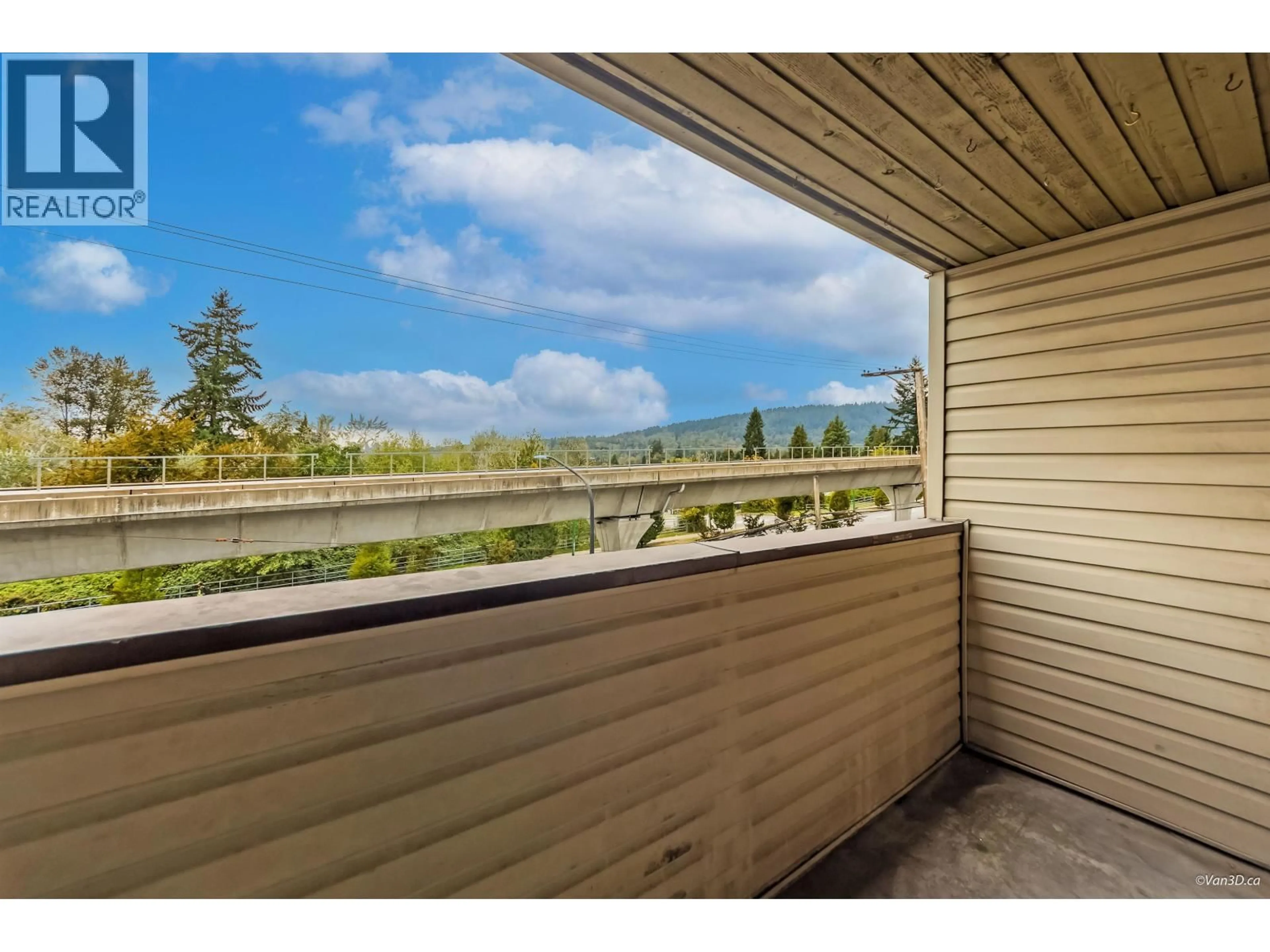 Patio, water/lake/river/ocean view for 314 - 615 NORTH ROAD, Coquitlam British Columbia V3J1P1