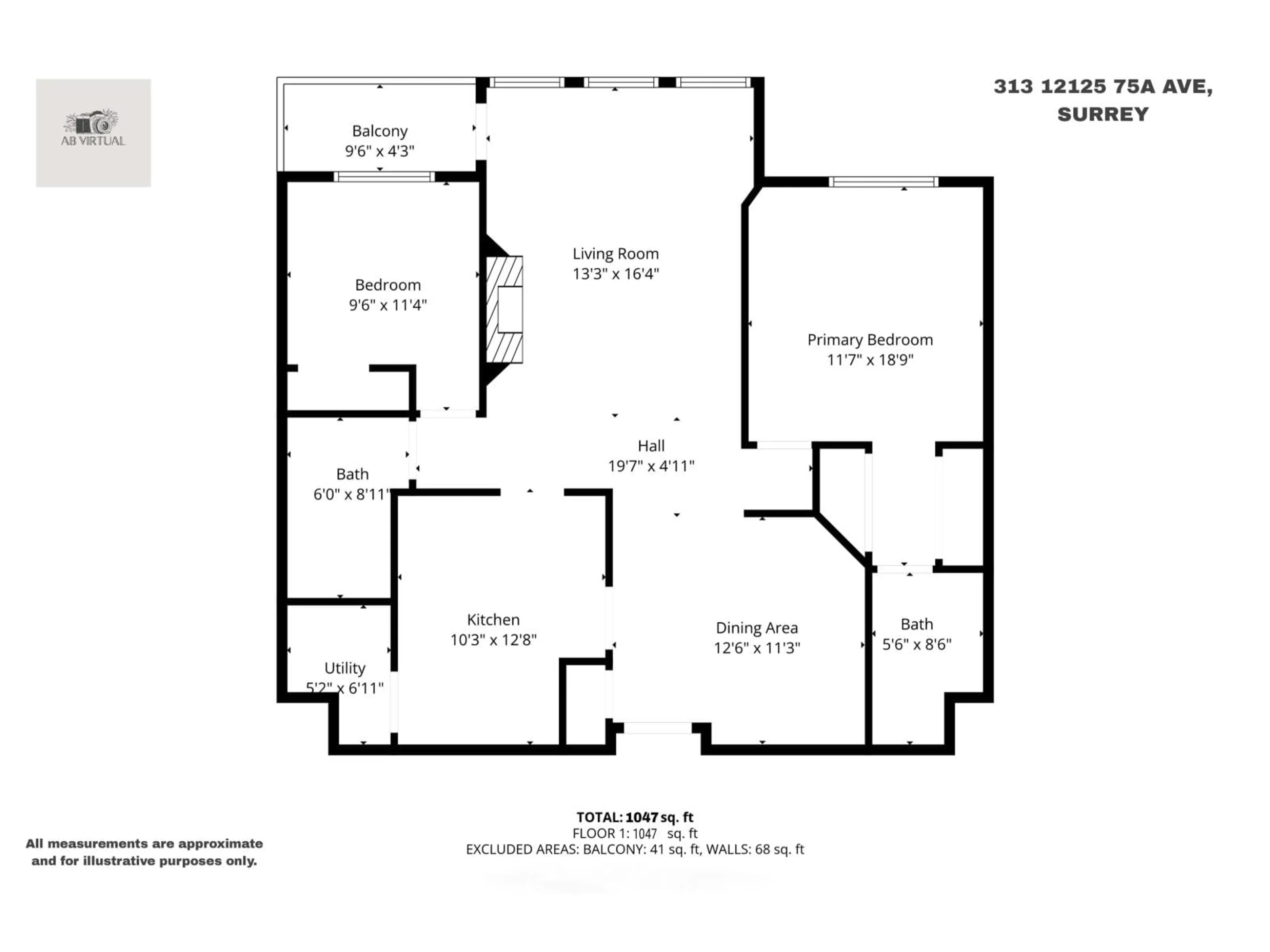 Floor plan for 313 - 12125 75 A AVENUE, Surrey British Columbia V3W1B9