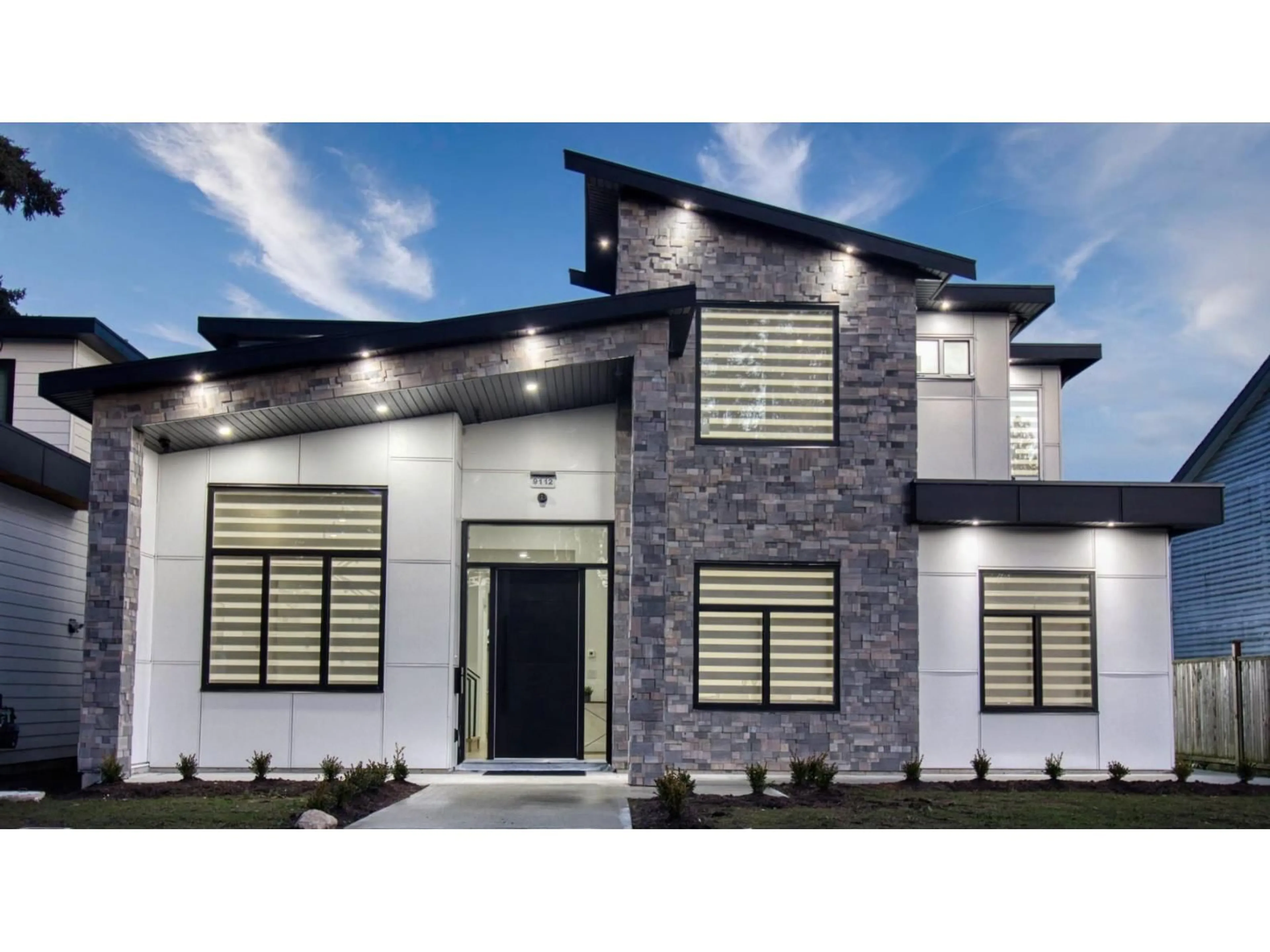 Home with brick exterior material, street for 9112 156, Surrey British Columbia V3R5Y8