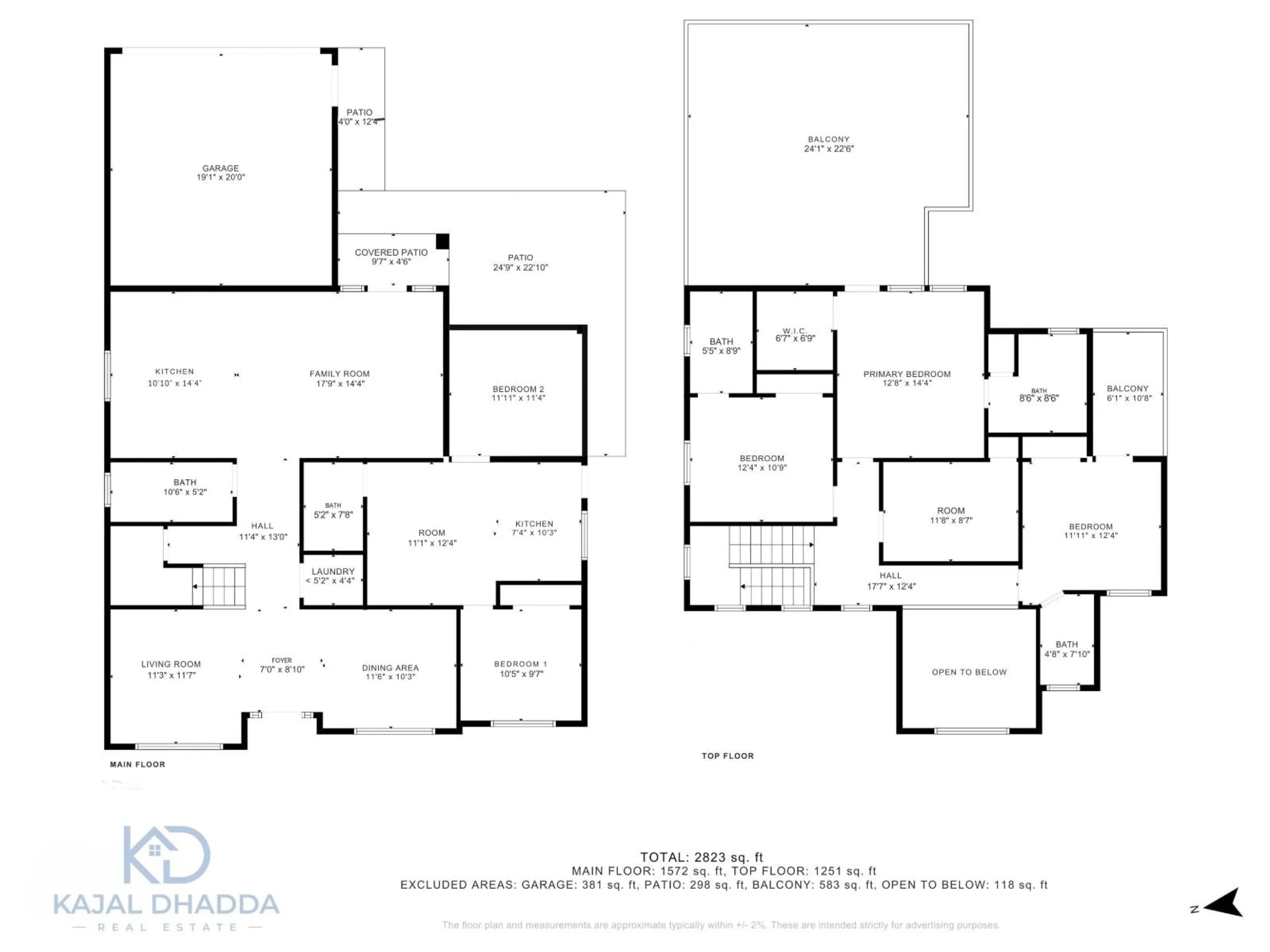 Floor plan for 9112 156, Surrey British Columbia V3R5Y8