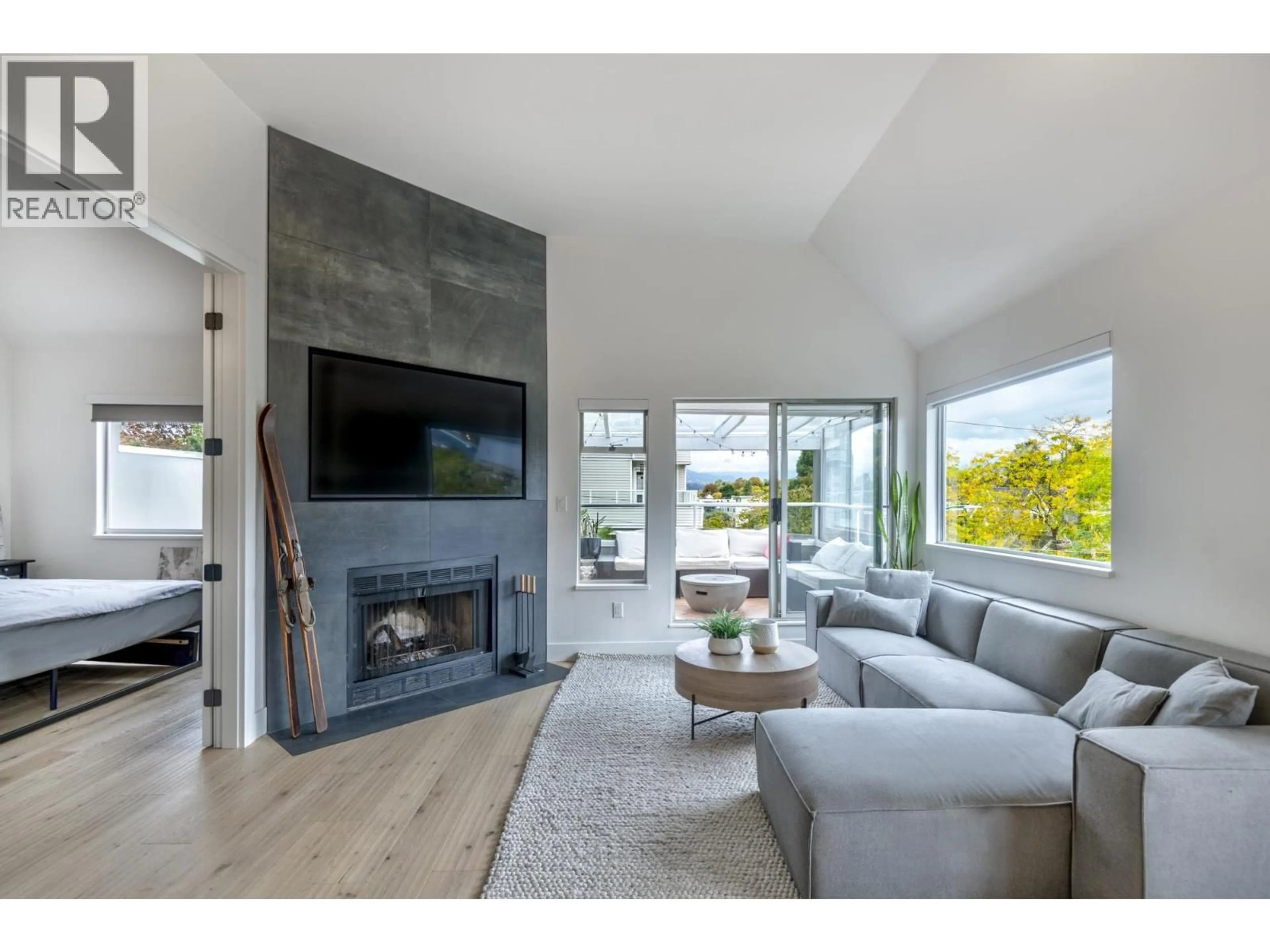 Living room with furniture, unknown for 304 - 1665 ARBUTUS STREET, Vancouver British Columbia V6J3X3