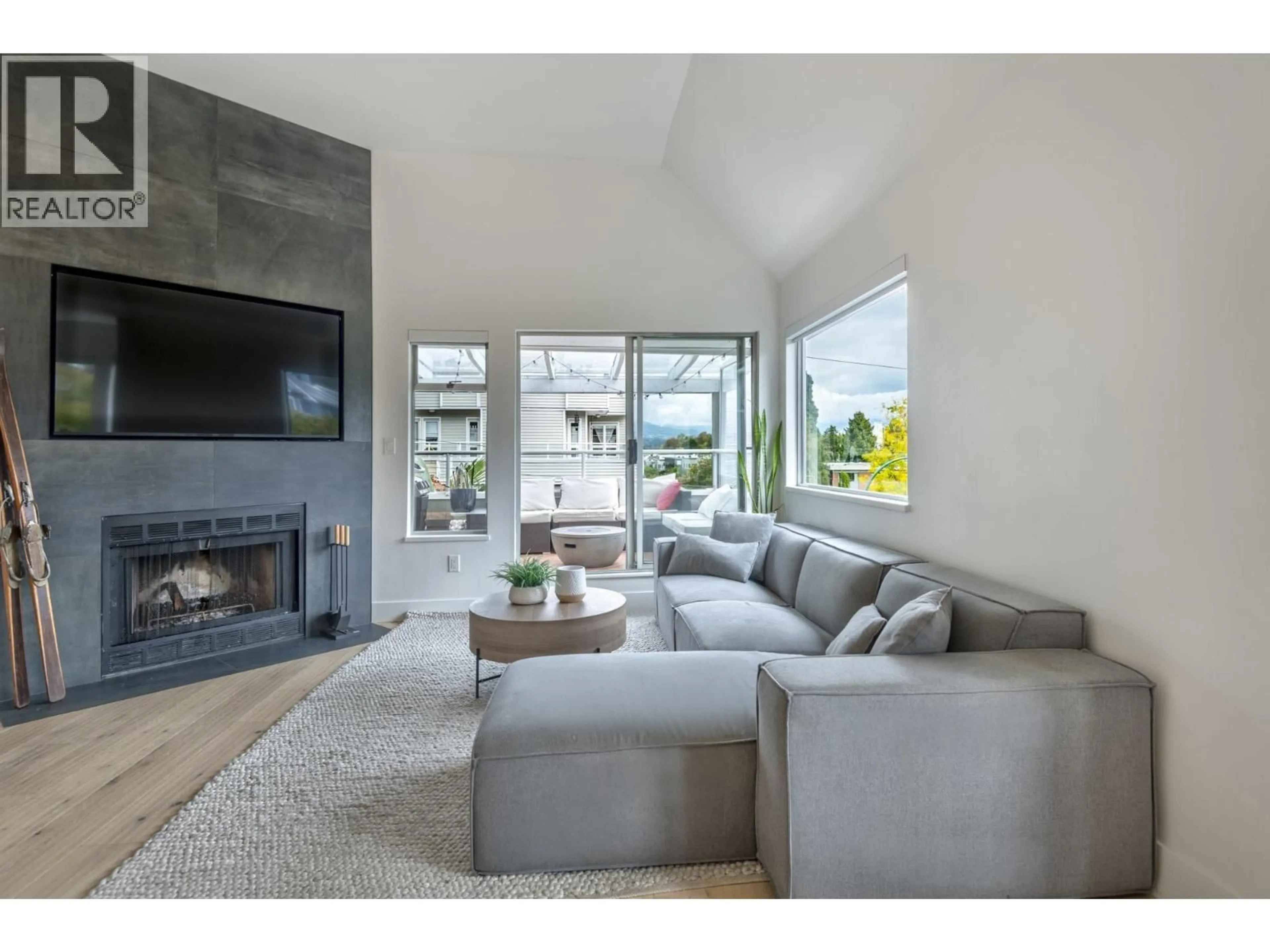 Living room with furniture, unknown for 304 - 1665 ARBUTUS STREET, Vancouver British Columbia V6J3X3