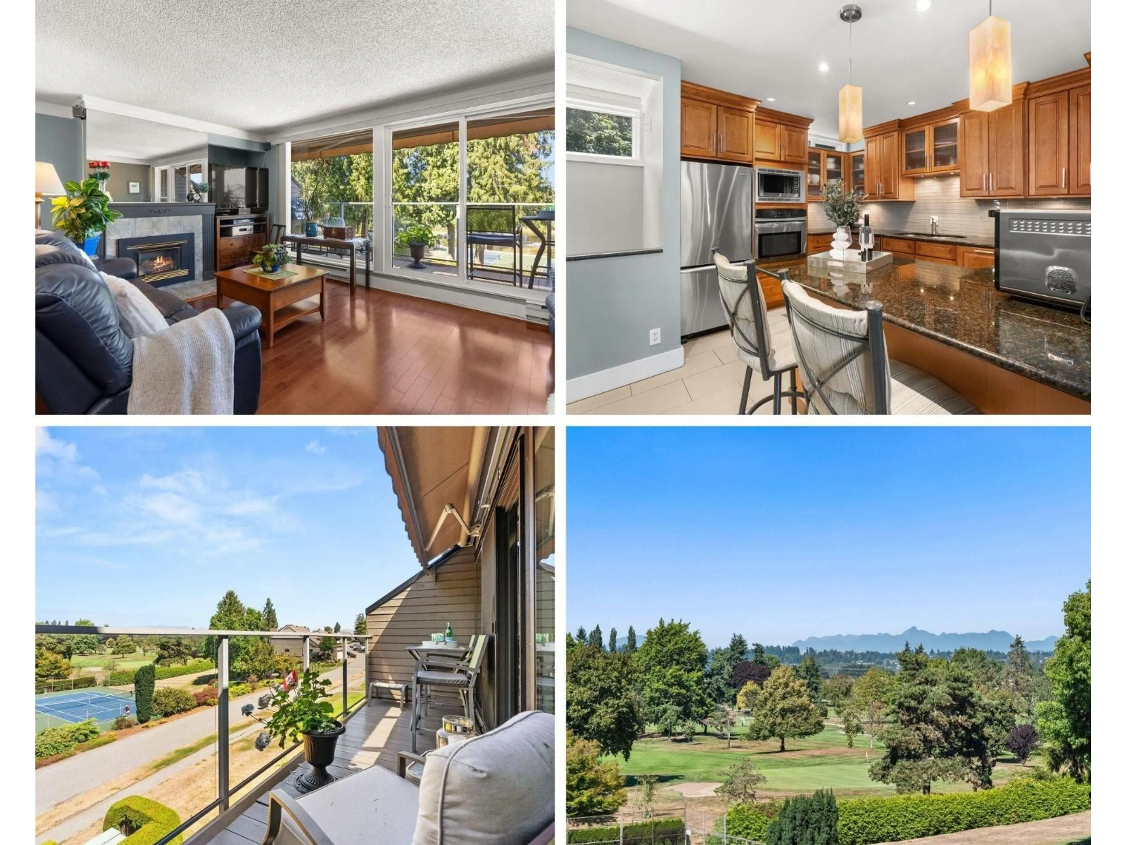 Open concept kitchen, wood/laminate floor for 9 - 14025 NICO WYND, Surrey British Columbia V4P1J2