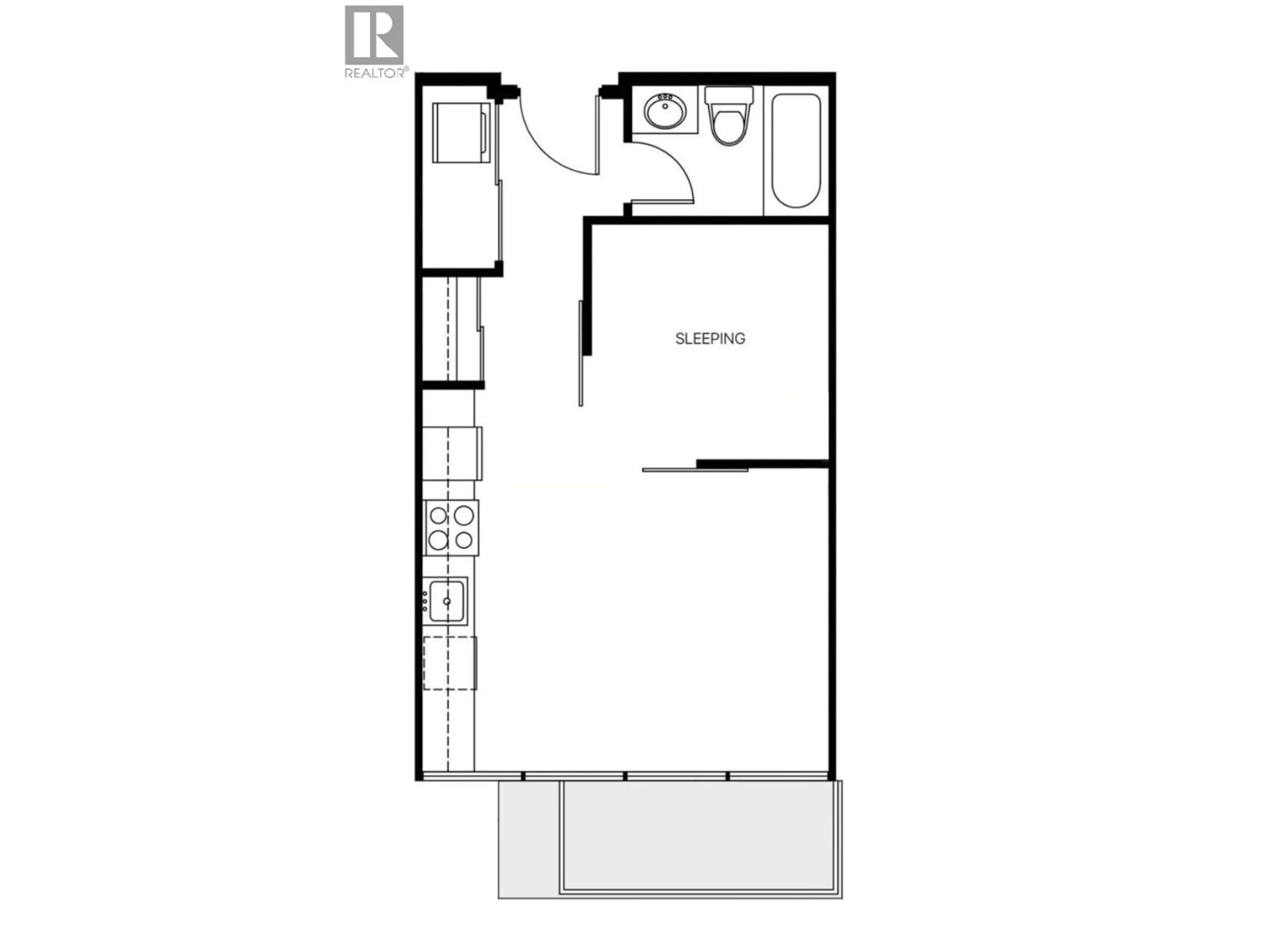 Floor plan for 501 - 9009 CORNERSTONE MEWS, Burnaby British Columbia V5A0B9