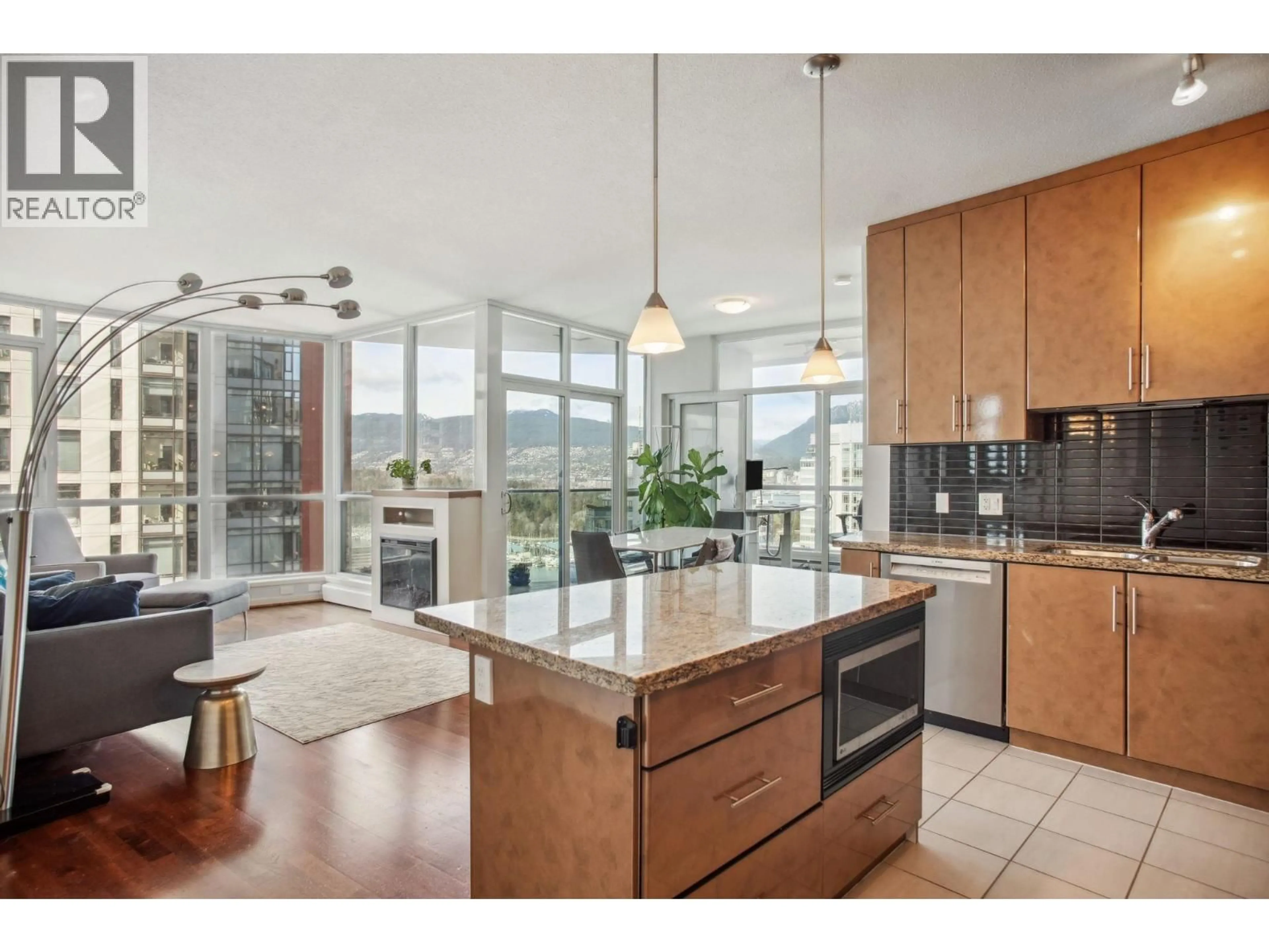 Open concept kitchen, unknown for 2901 - 1189 MELVILLE STREET, Vancouver British Columbia V6E4T8