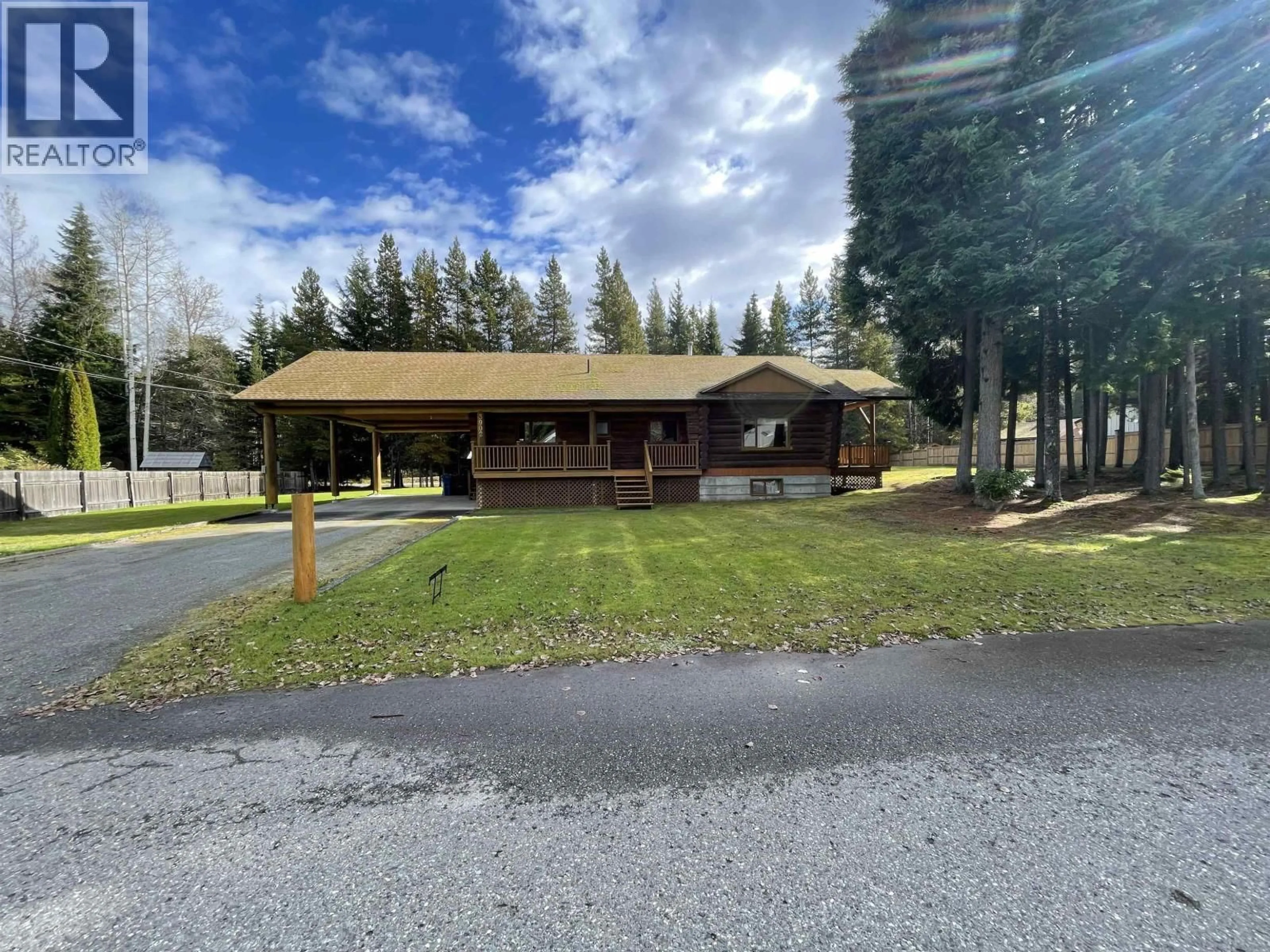 A pic from outside/outdoor area/front of a property/back of a property/a pic from drone, unknown for 3902 SPRING CREEK DRIVE, Terrace British Columbia V8G0C5