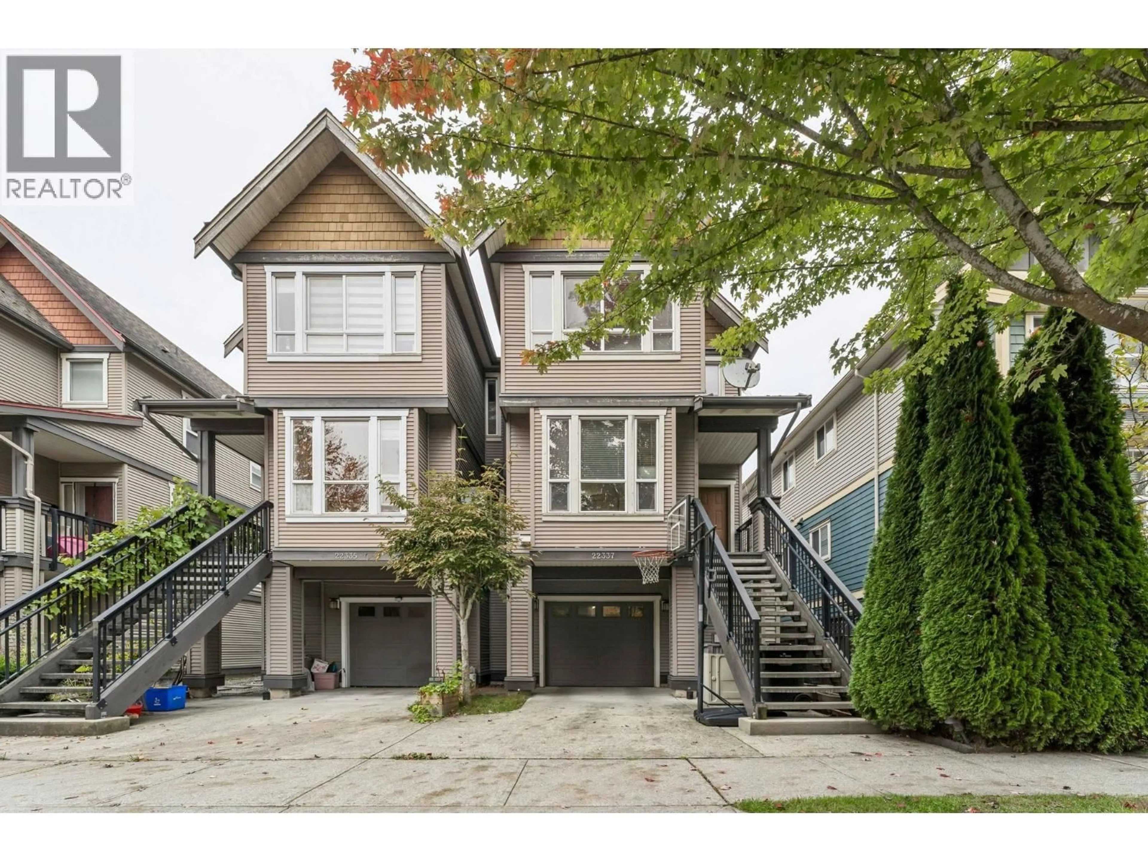 Home with vinyl exterior material, street for 22337 SHARPE AVENUE, Richmond British Columbia V6V3C5